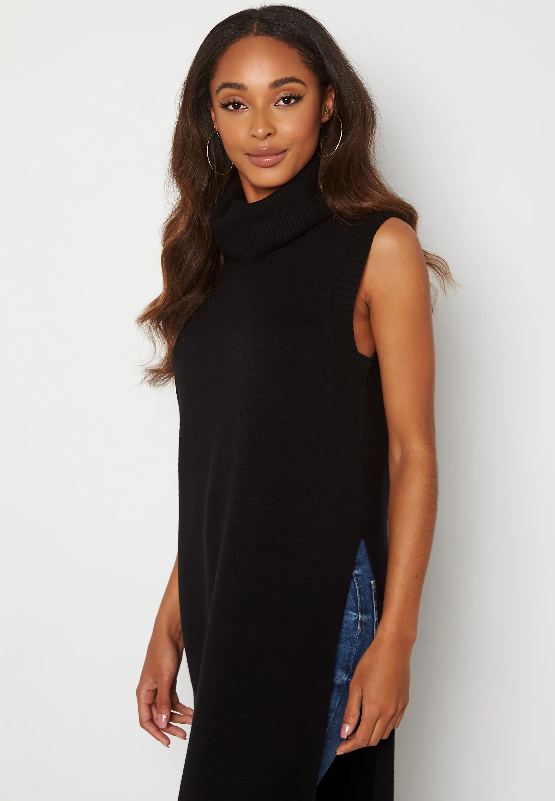 Ril Long S/L Knit Vest - Image 3