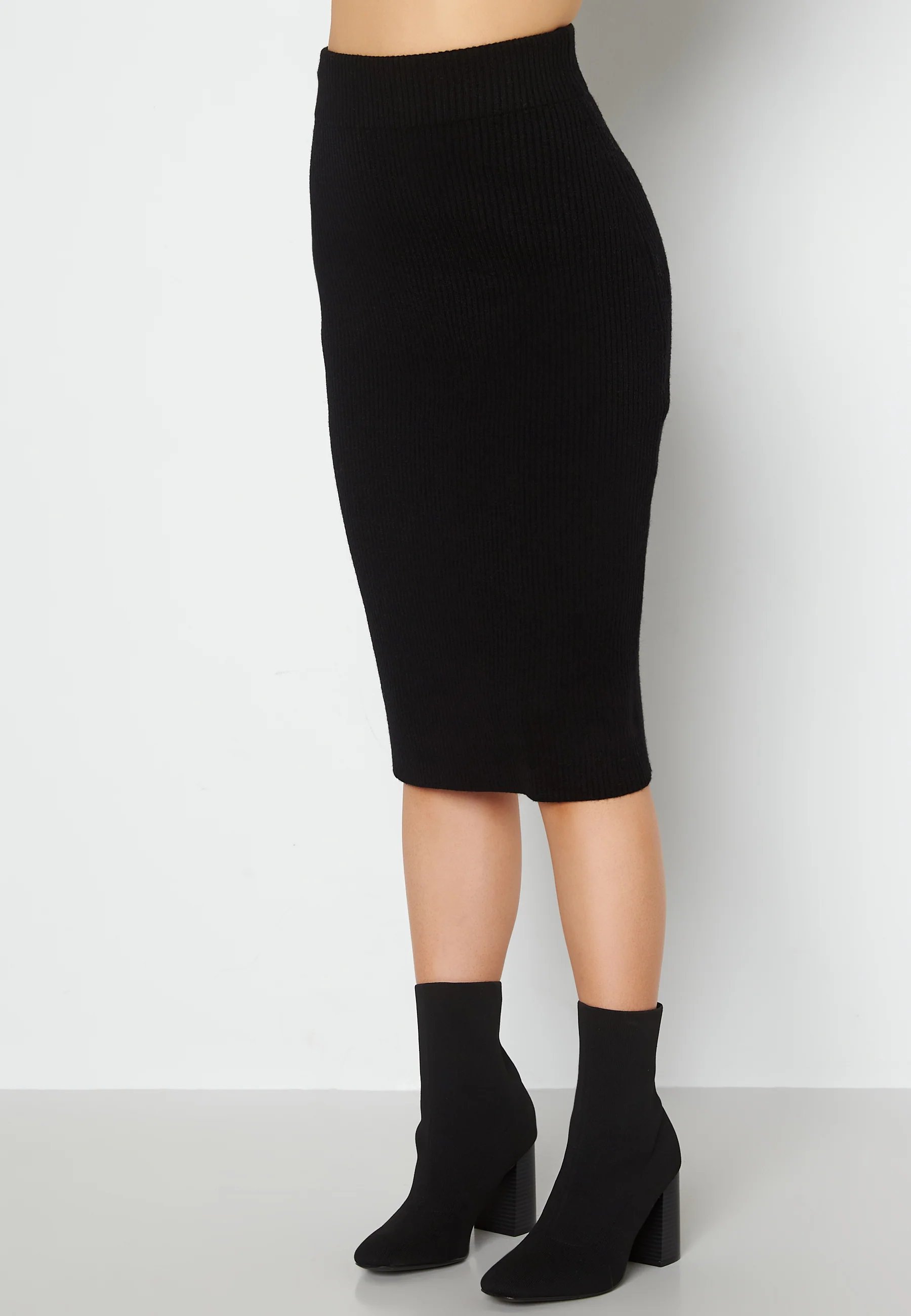 Ril Pencil HW Knit Skirt - Image 3