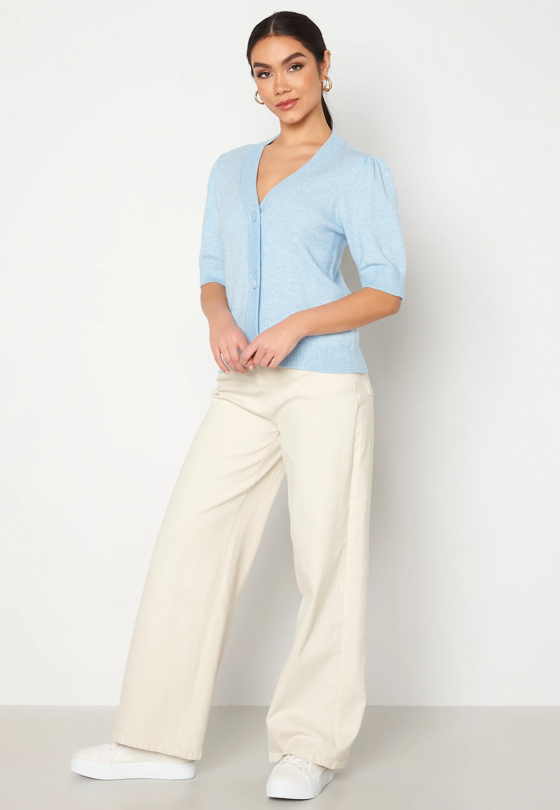 Ril Short Knit Cardigan - Image 2