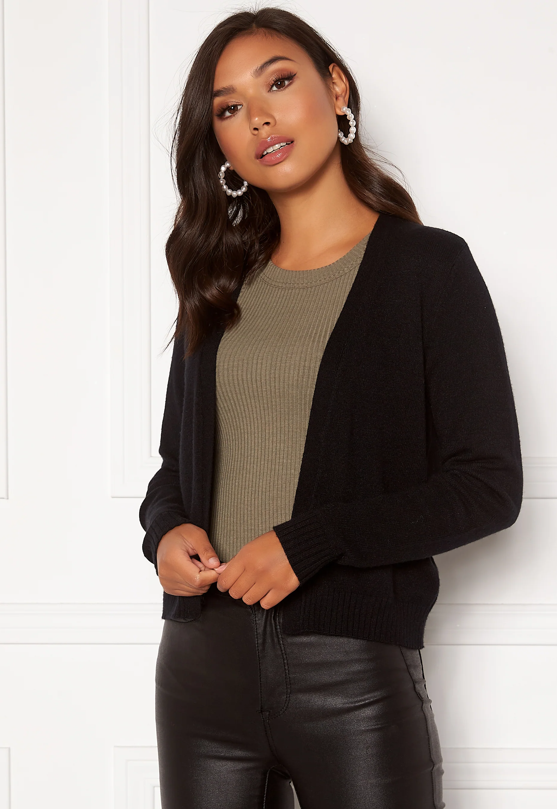 Ril Short L/S Knit Cardigan