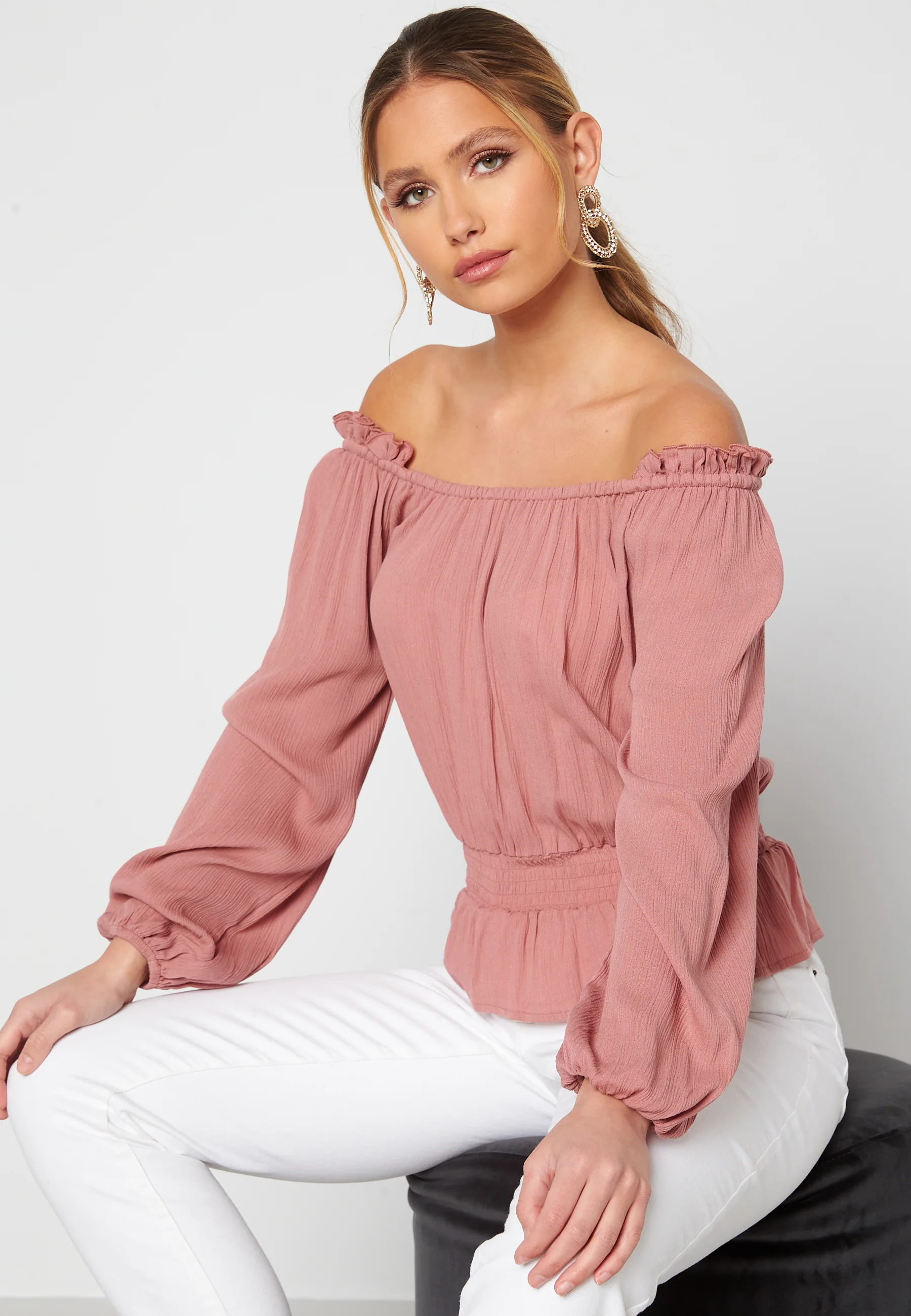 Riley off shoulder blouse - Image 4