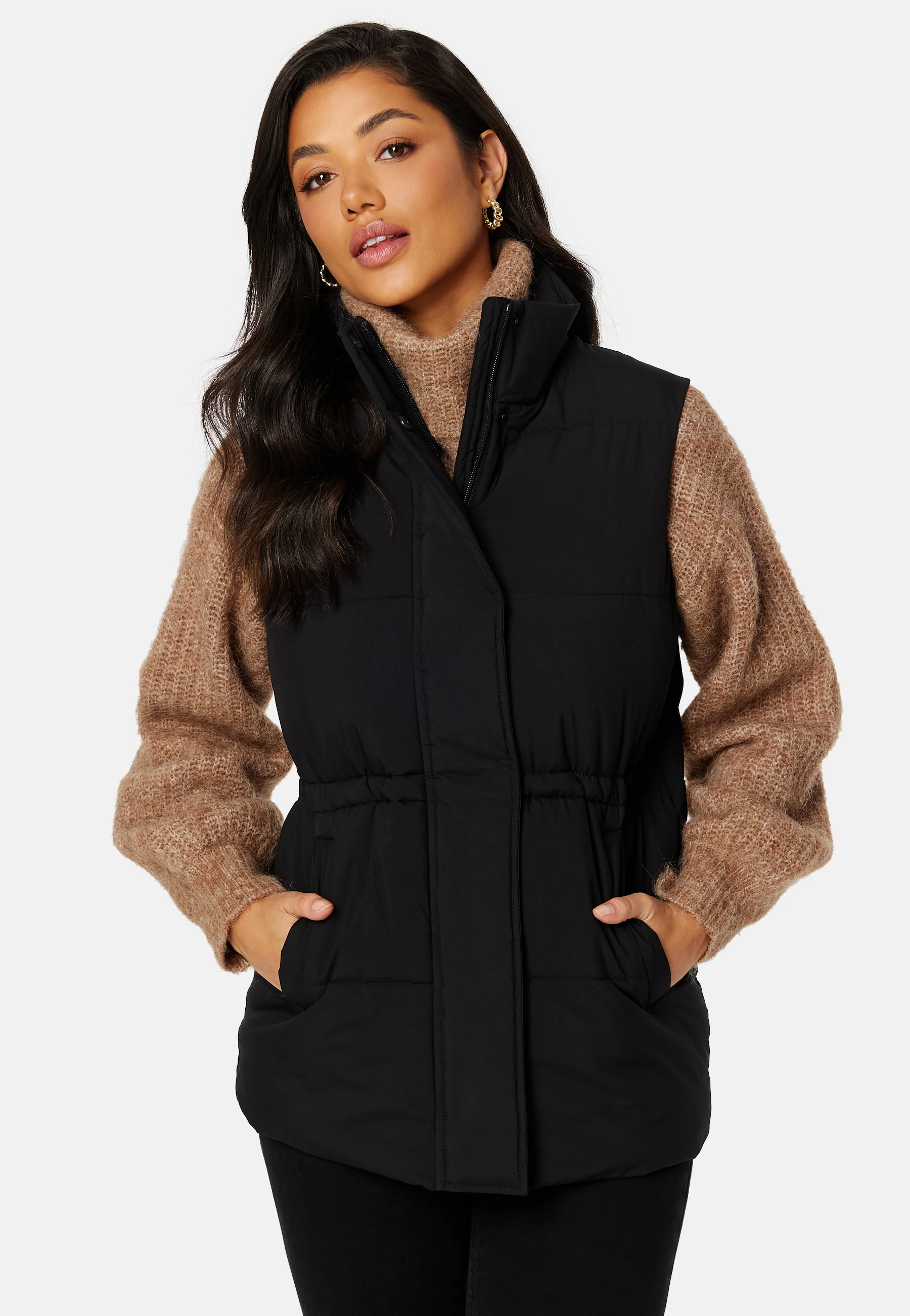 Rishi Drawstring Puffer Vest - Image 5