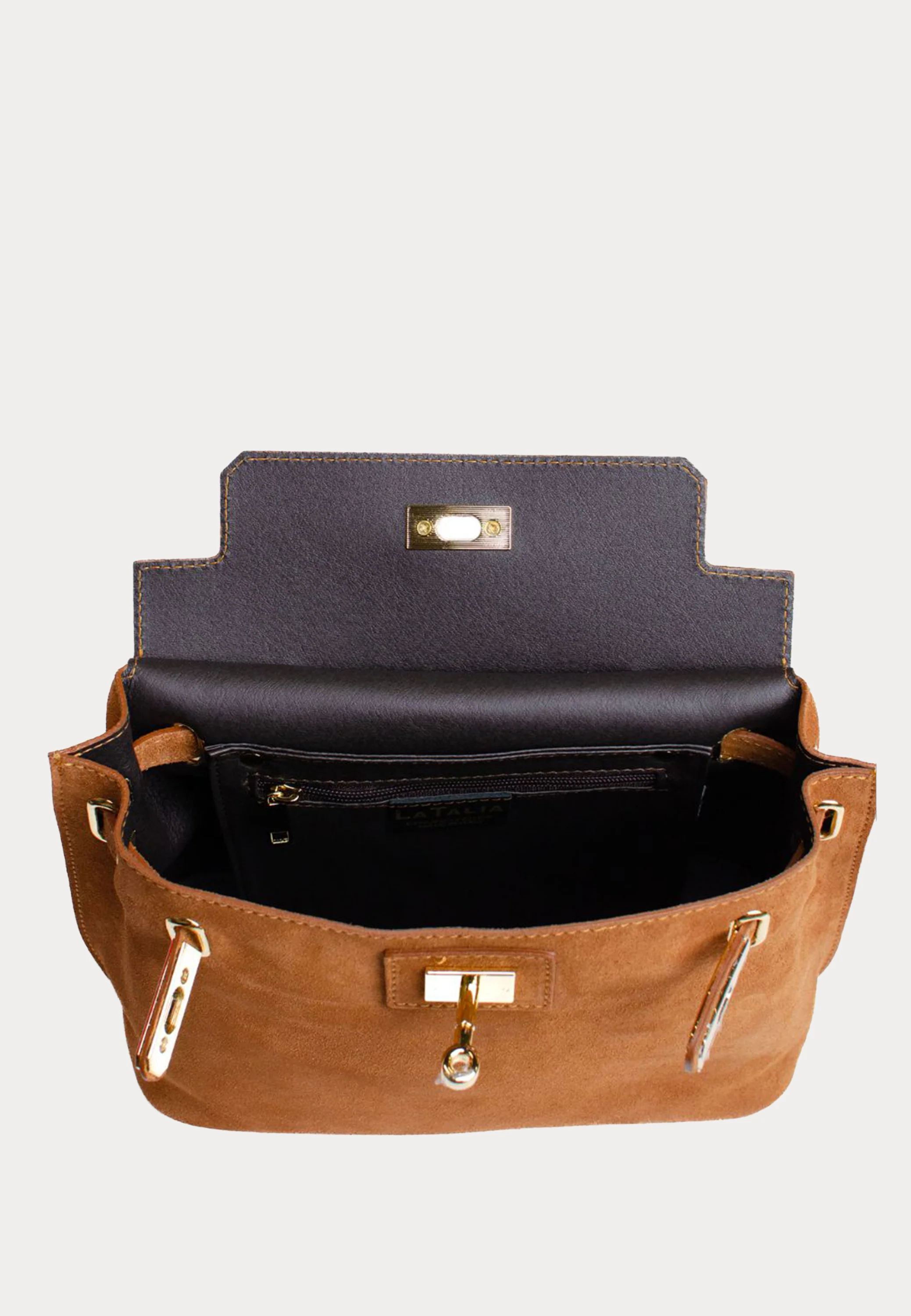 Rivoli Suede Handbag - Image 4
