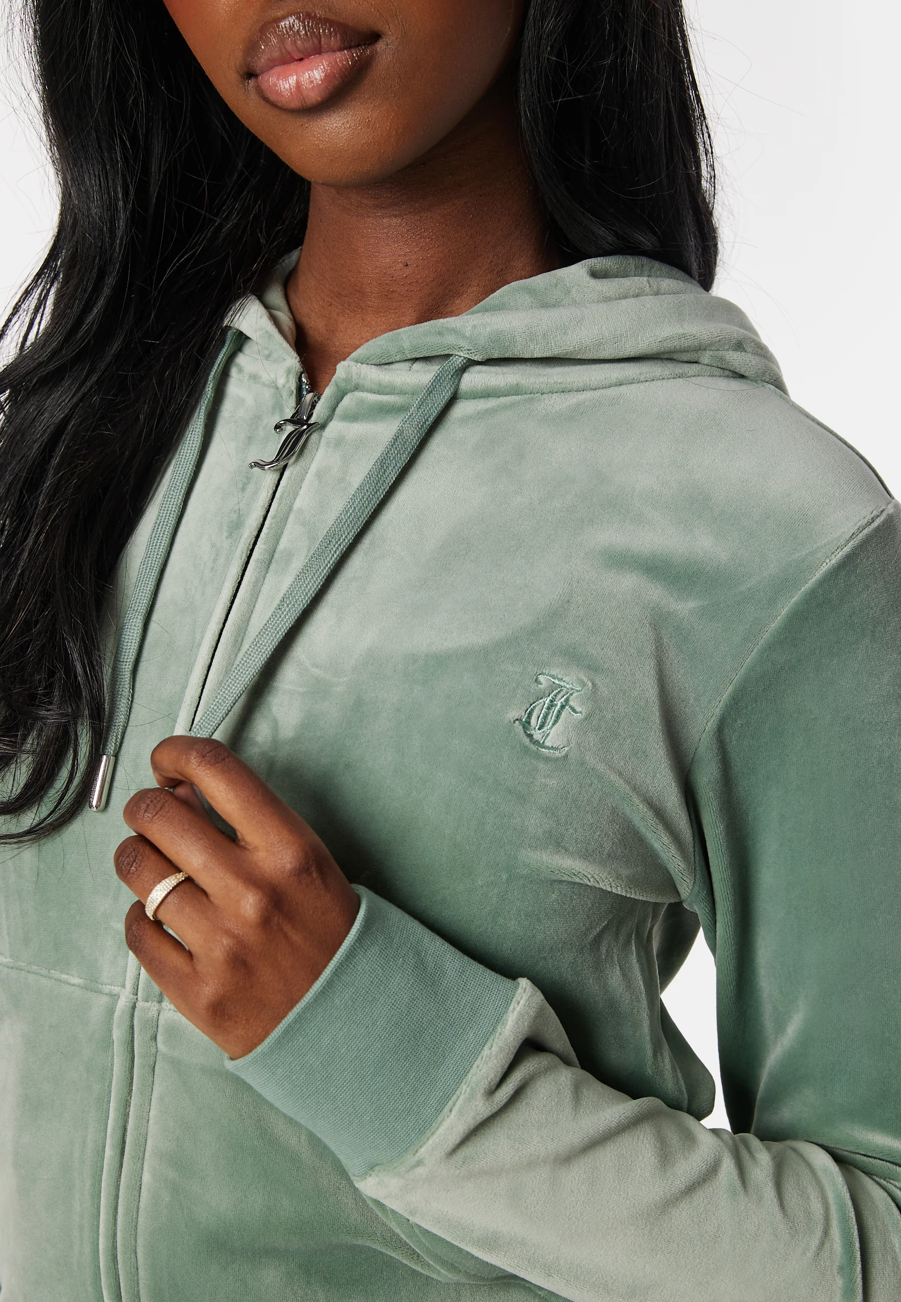 Robertson Classic Velour Hoodie - Image 5