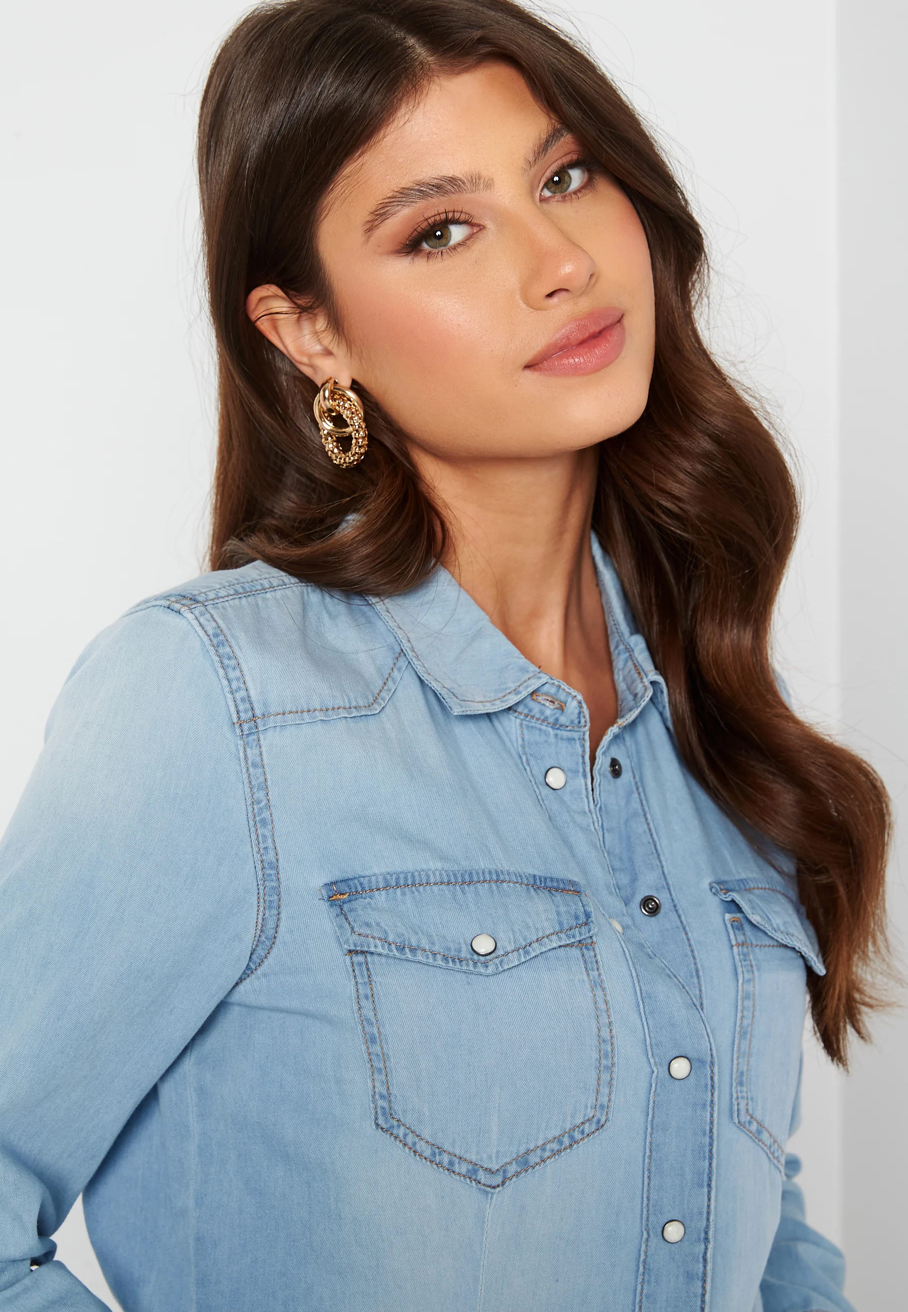 Rock It Life Denim Shirt - Image 4