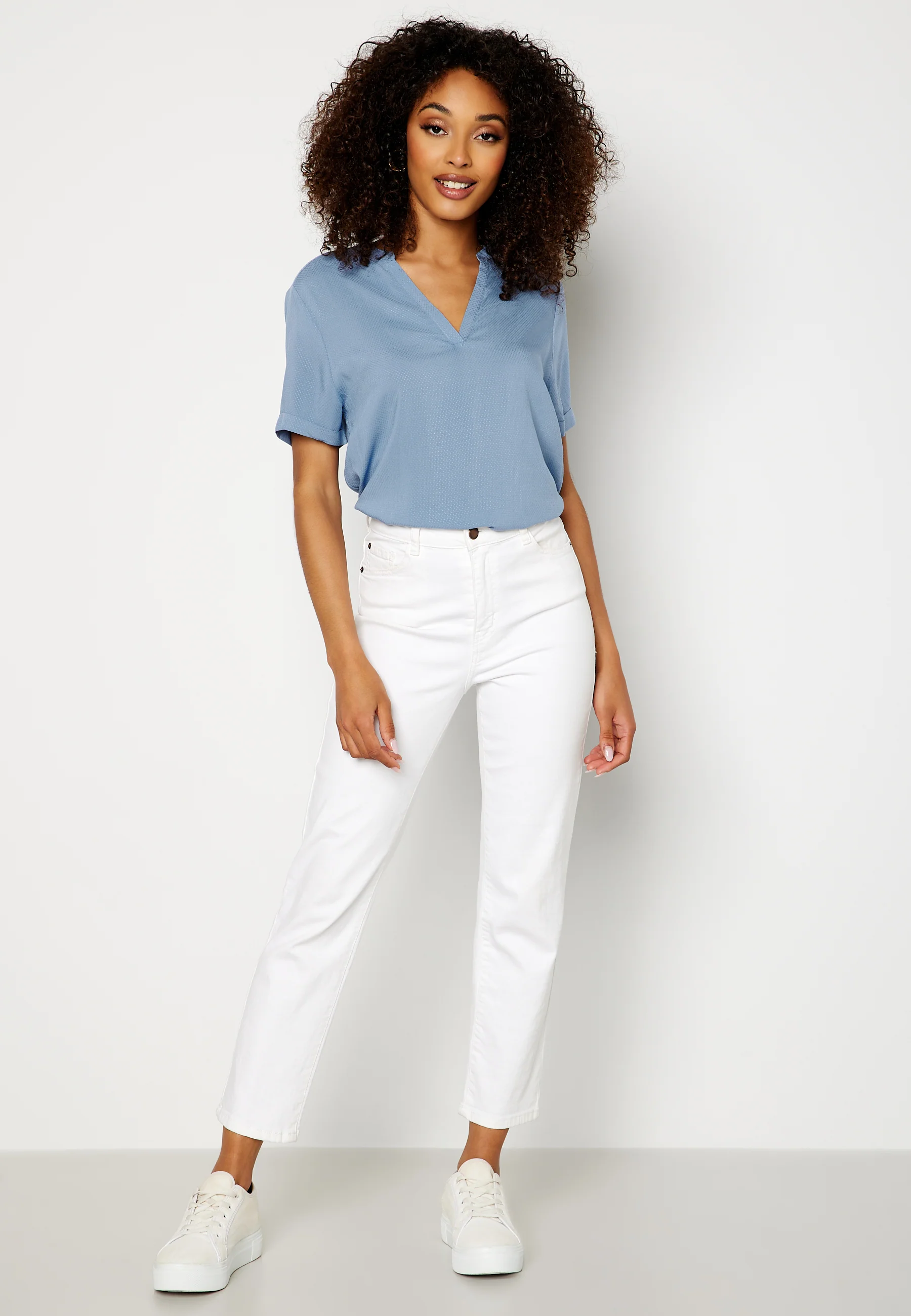 Roma V-Neck Top - Image 2