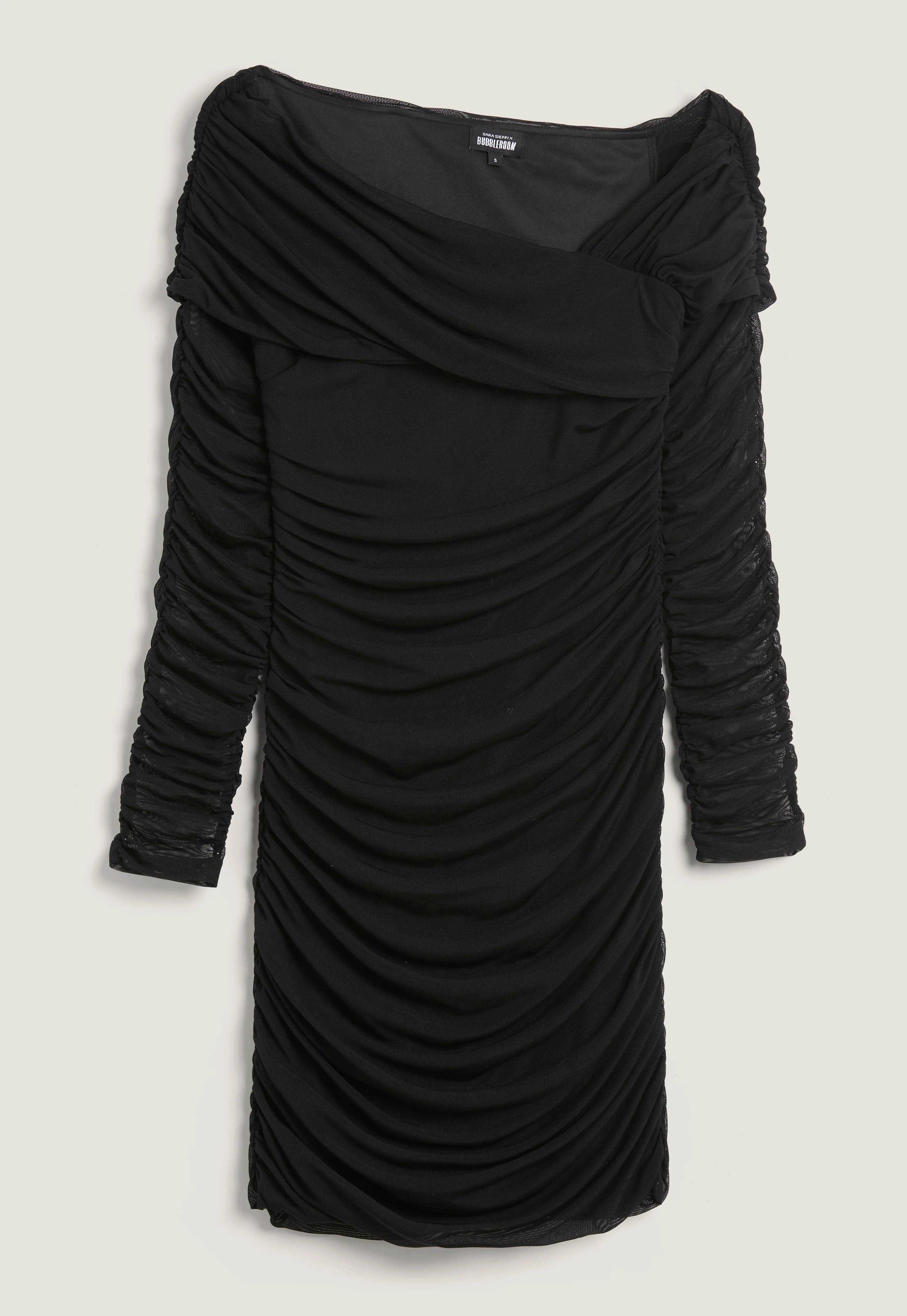 Ruched Assymetric Dress - Image 5