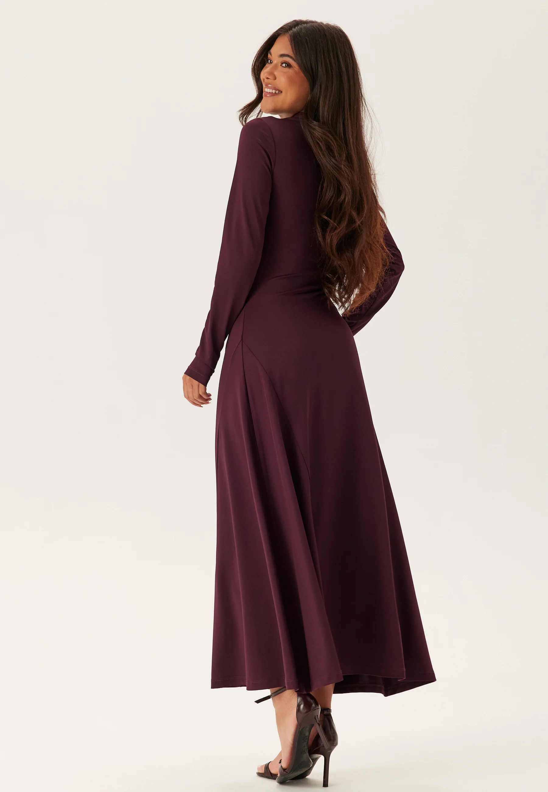 Ruched Long Dress - Image 3
