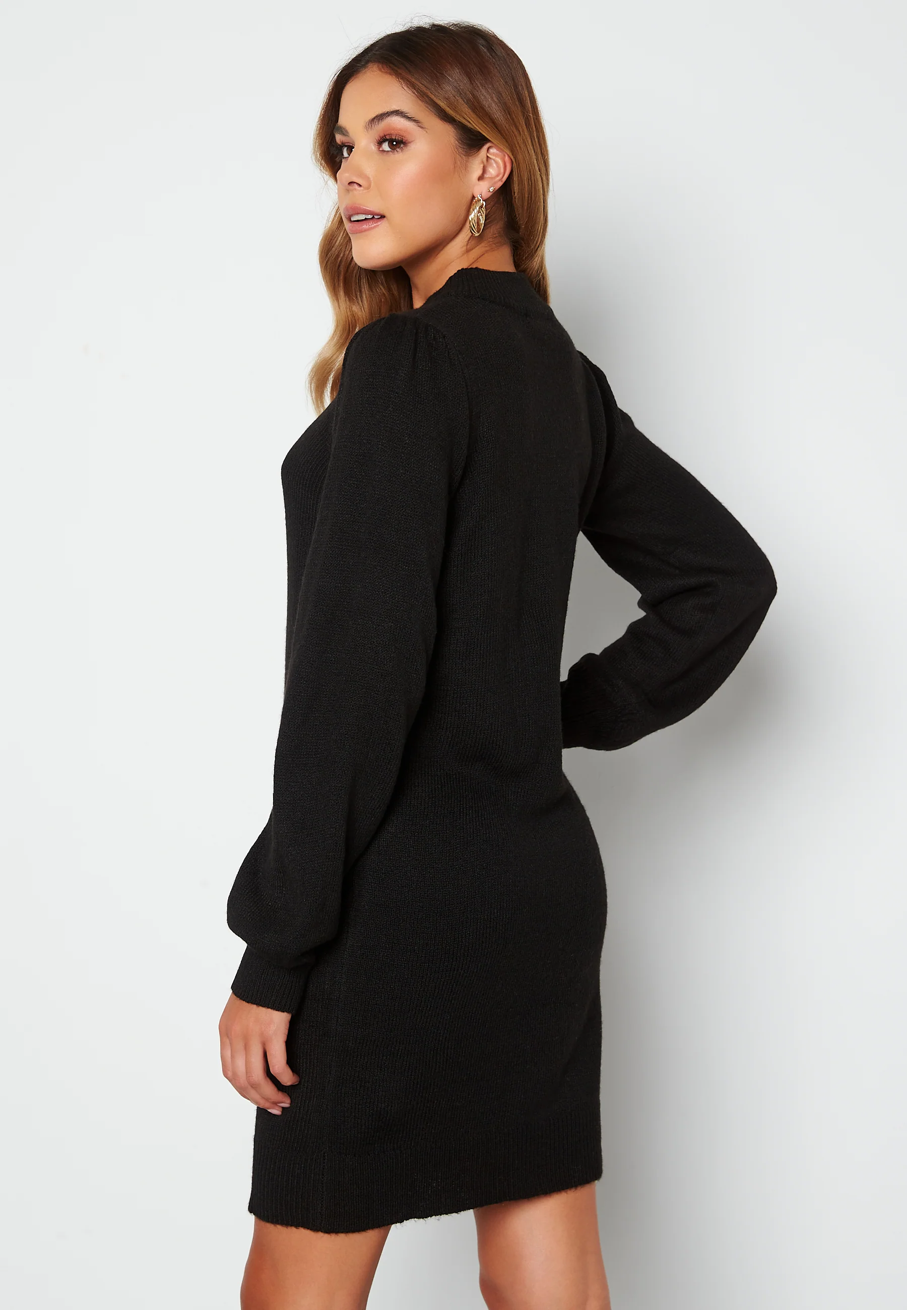 Rue L/S High Neck Dress - Image 3