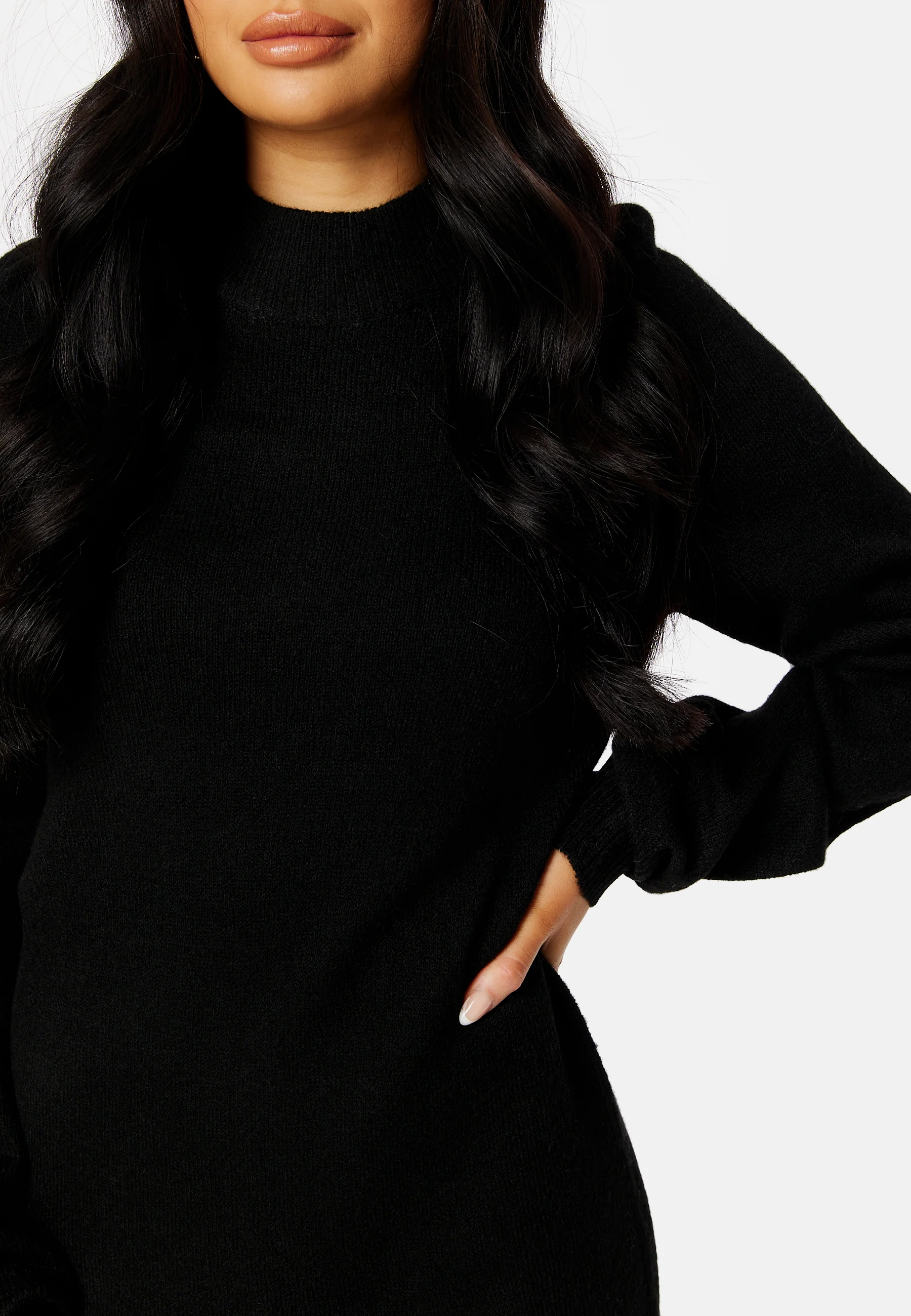 Rue L/S High Neck Dress - Image 4