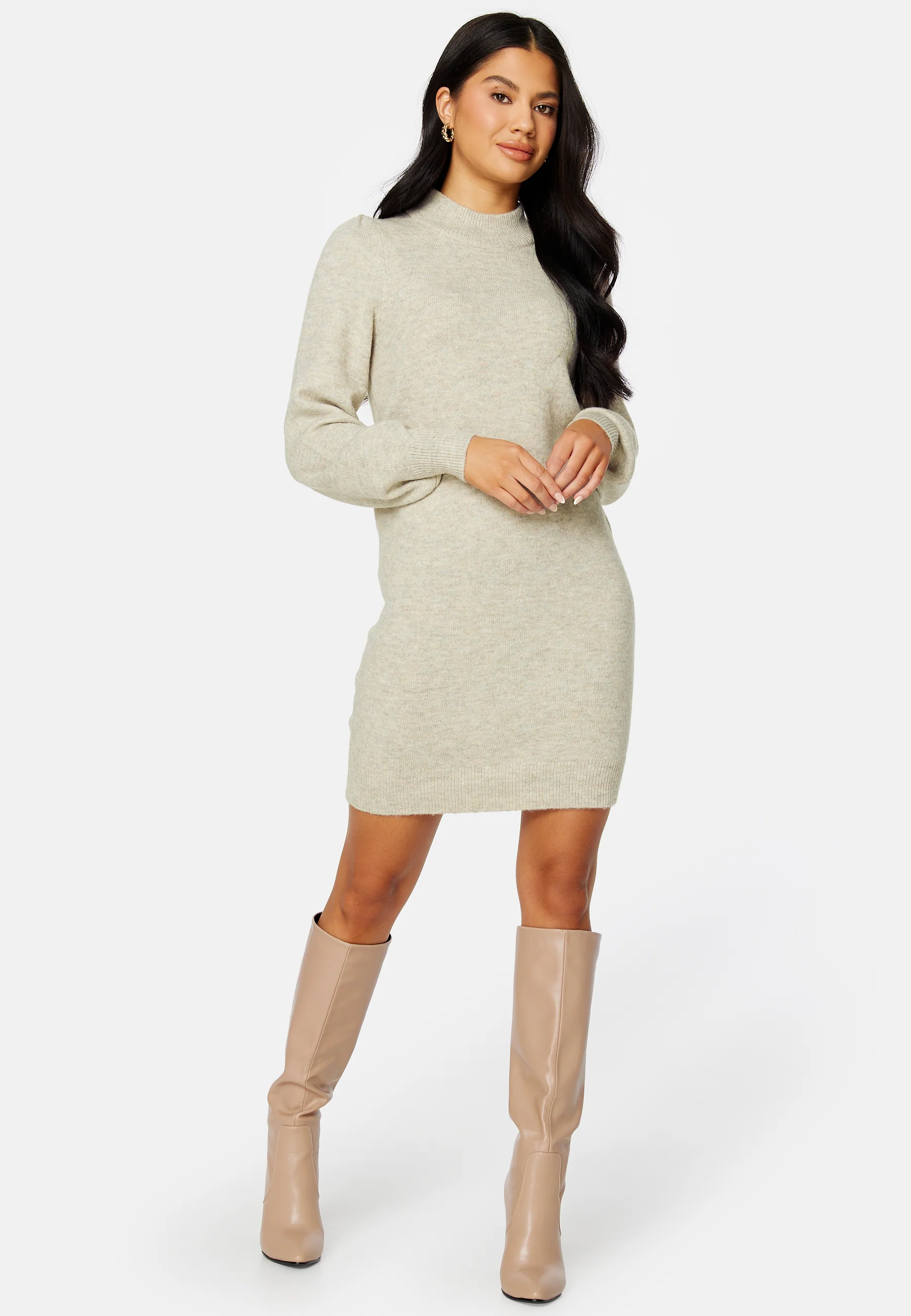 Rue L/S High Neck Dress - Image 2