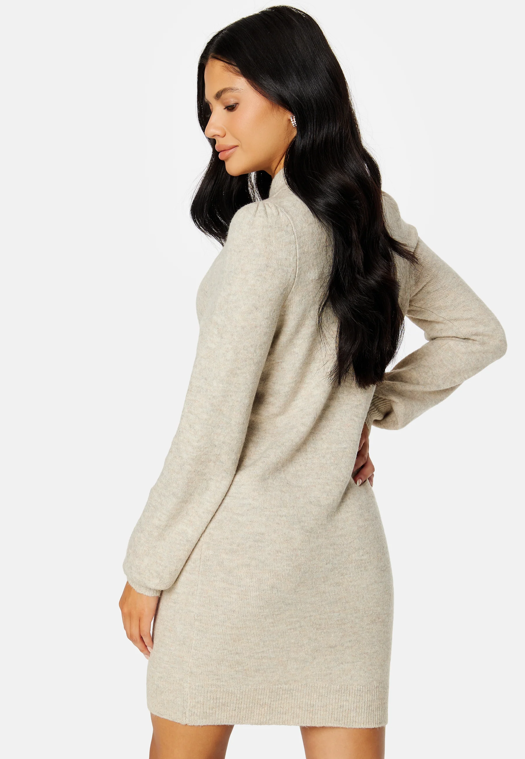 Rue L/S High Neck Dress - Image 3