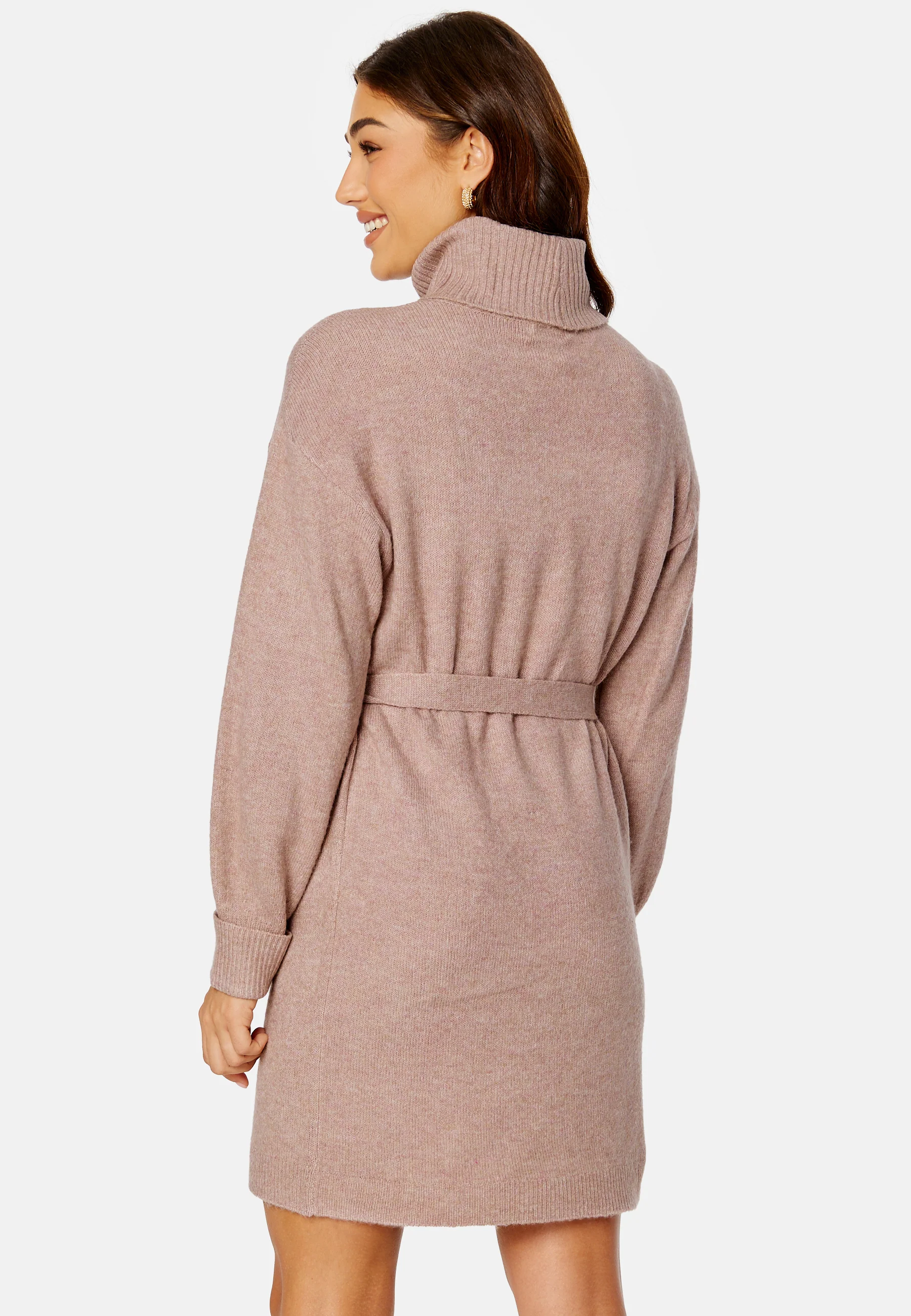 Rue L/S Roll Neck Belt Dress - Image 3