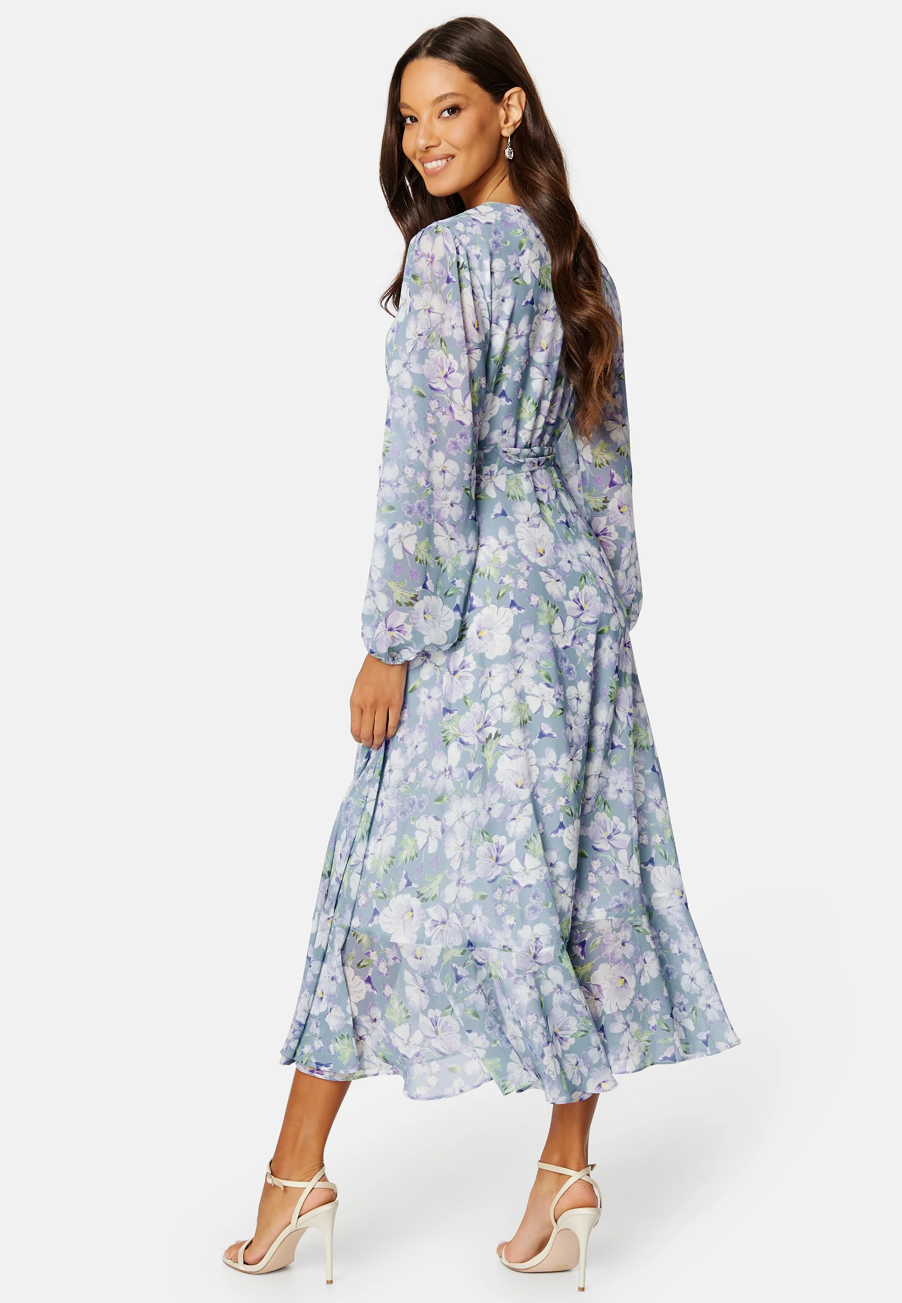 Ruffle Midil Dress - Image 2