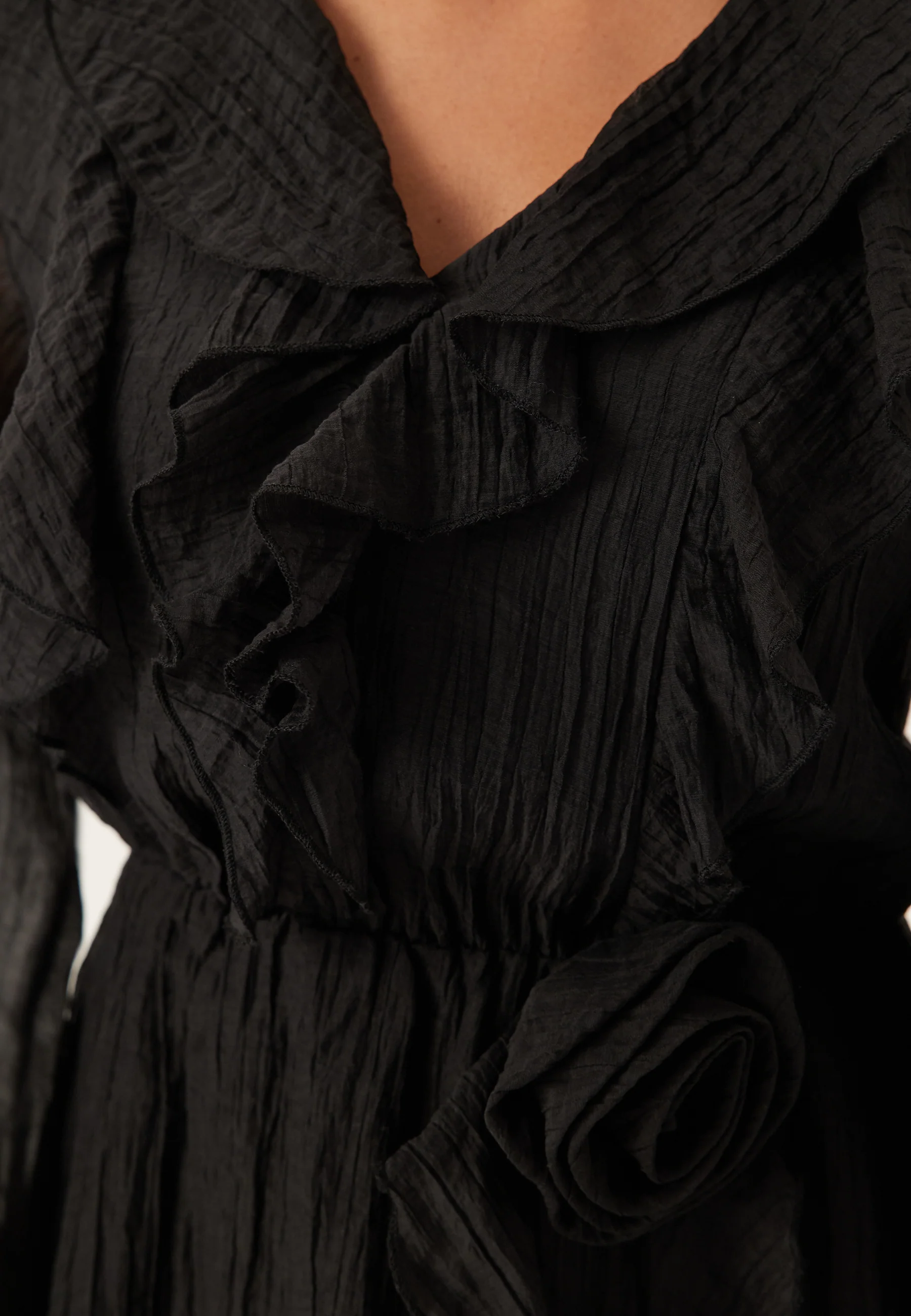 Ruffle Short Dress - Image 4