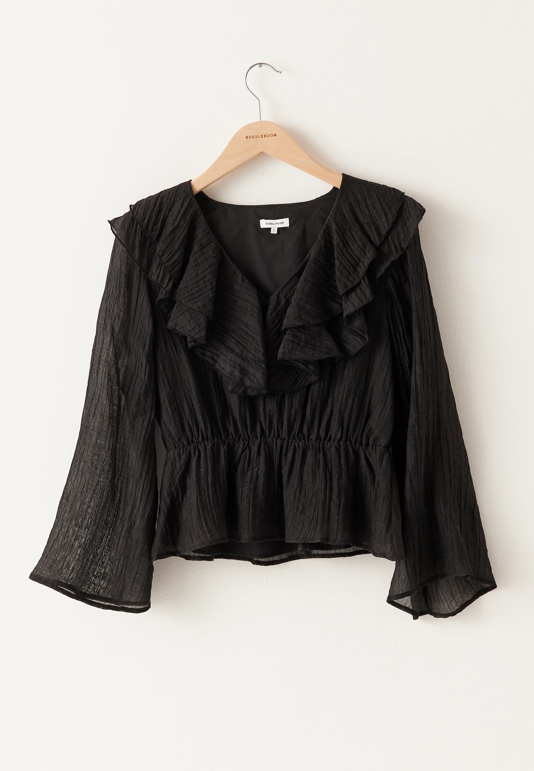 Ruffle Wide Sleeve Blouse - Image 5
