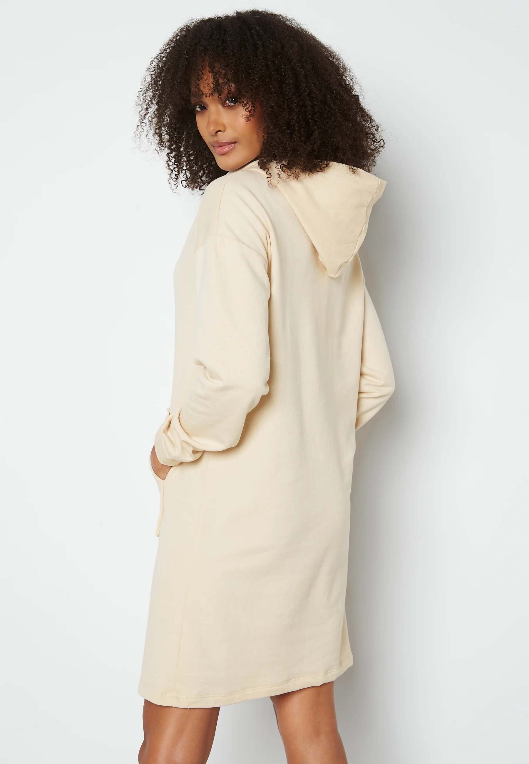 Rust L/S Sweat Dress - Image 3