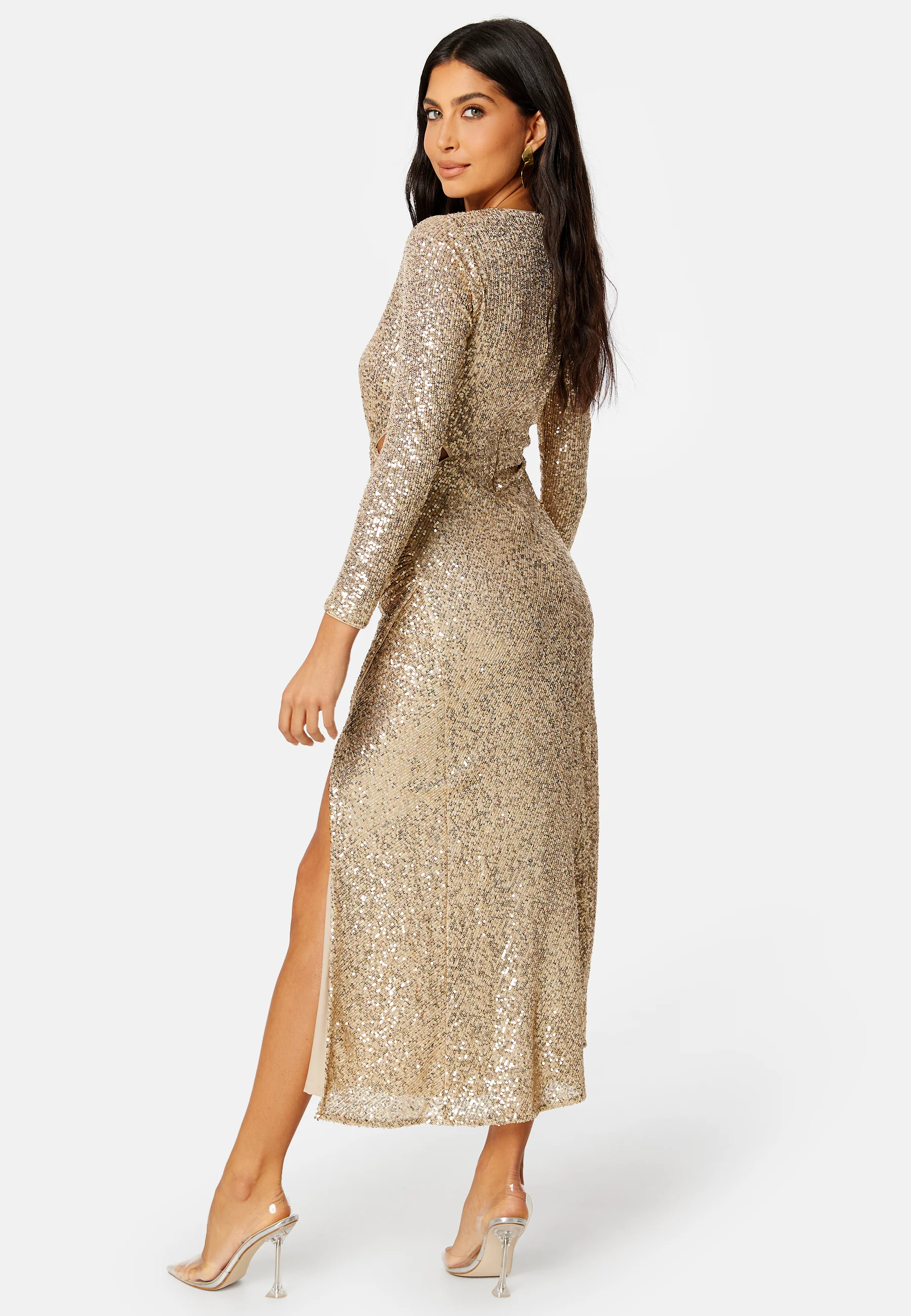 Rylie Sequin Cut Out Dress - Image 2