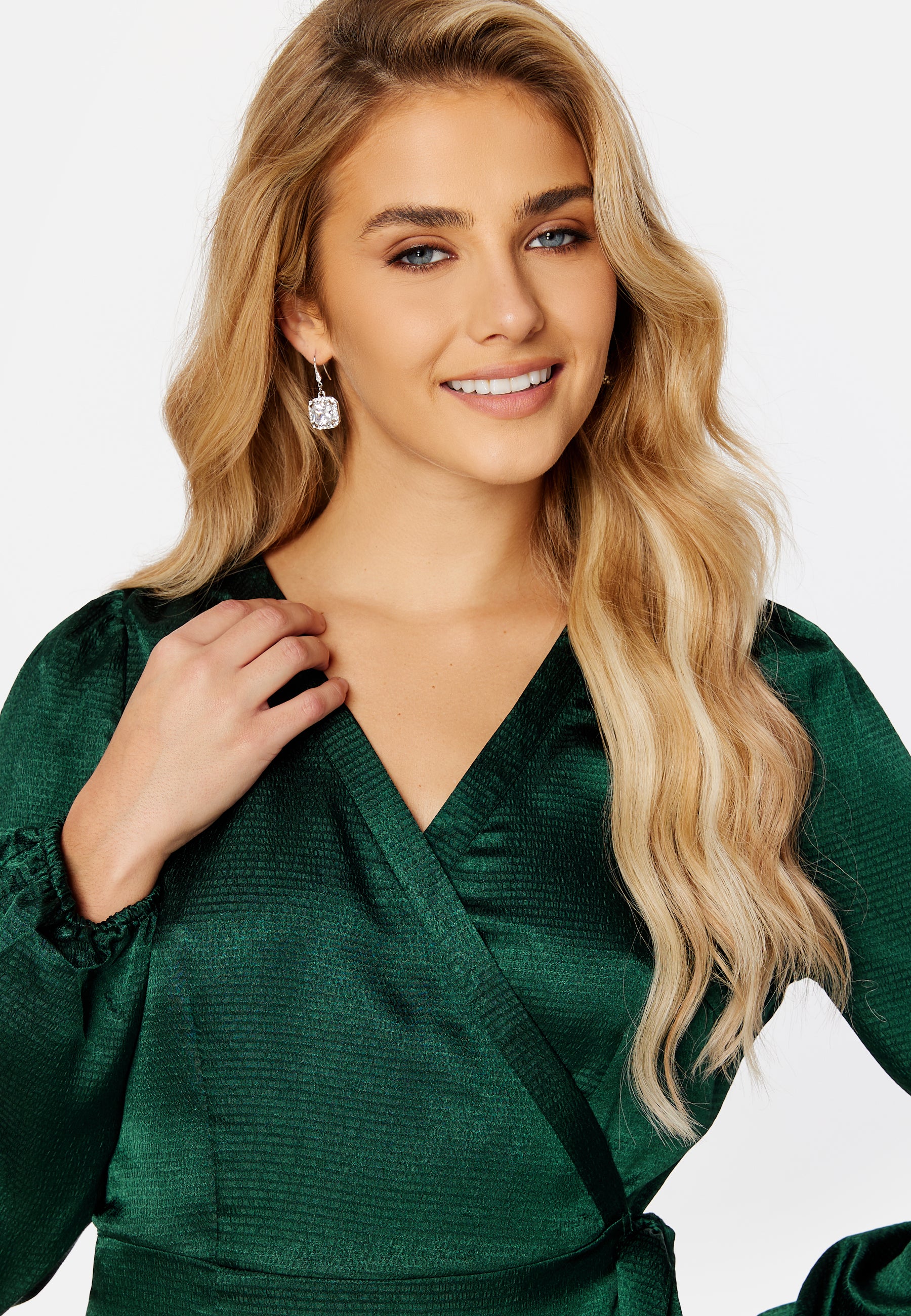 Sabi LS Wrap Dress - Image 4