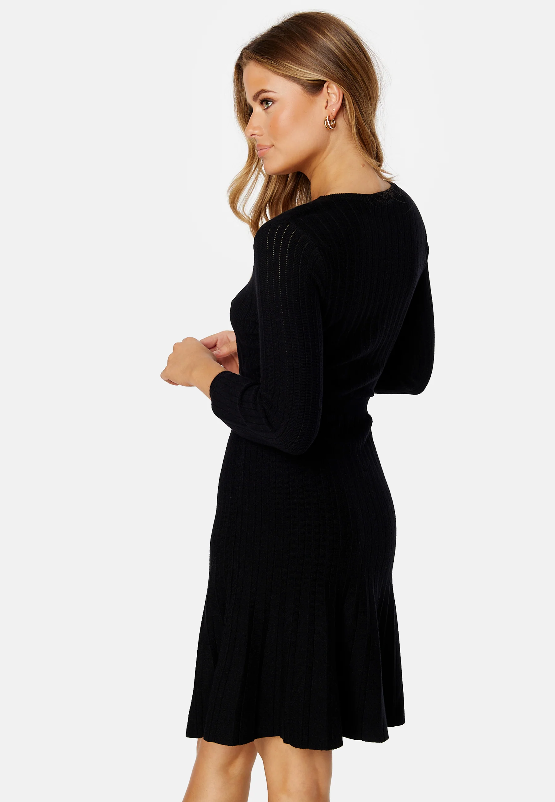 Sachin 3/4 Skater Knit Dress - Image 3
