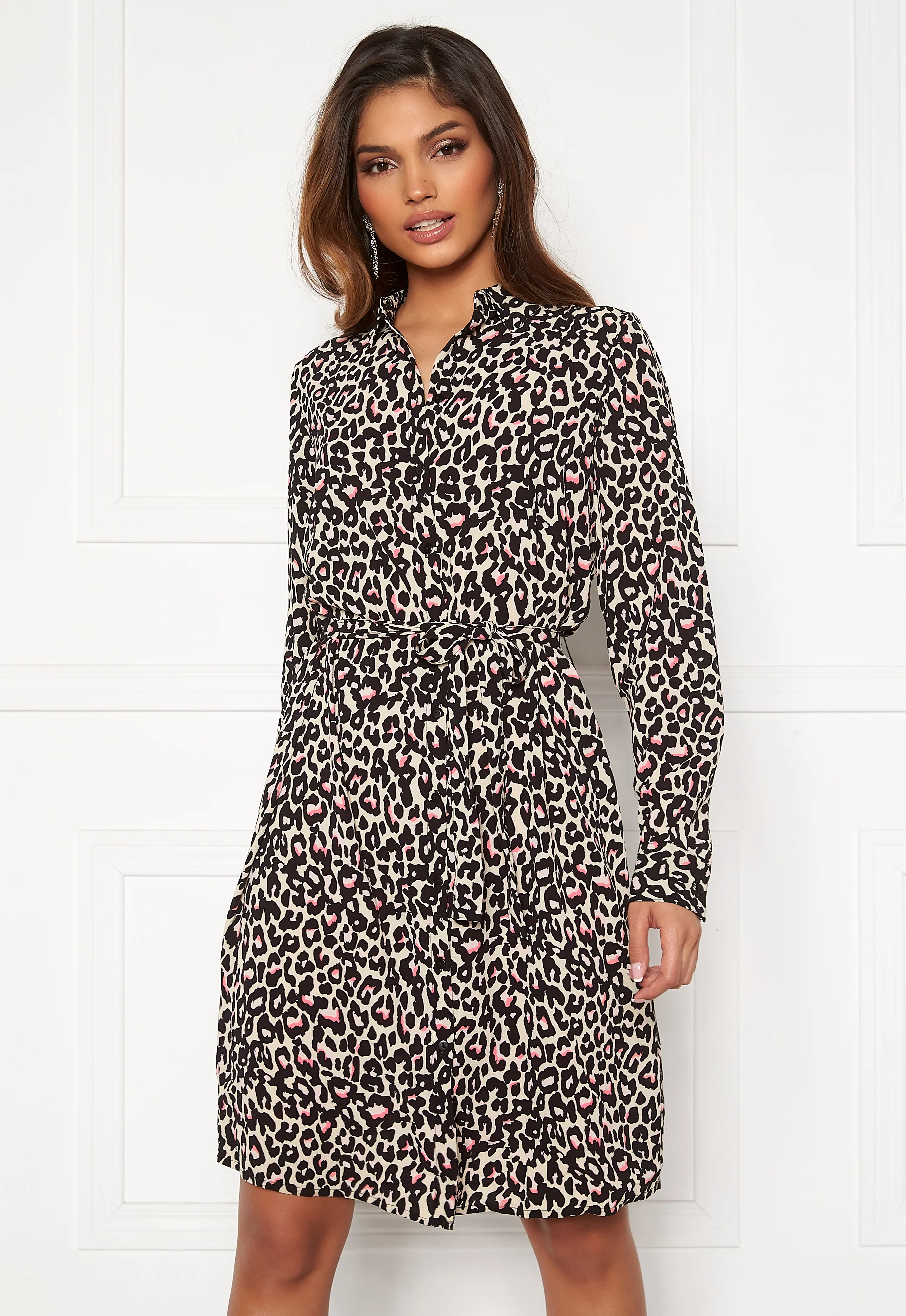 Saga Collar Shirt Dress
