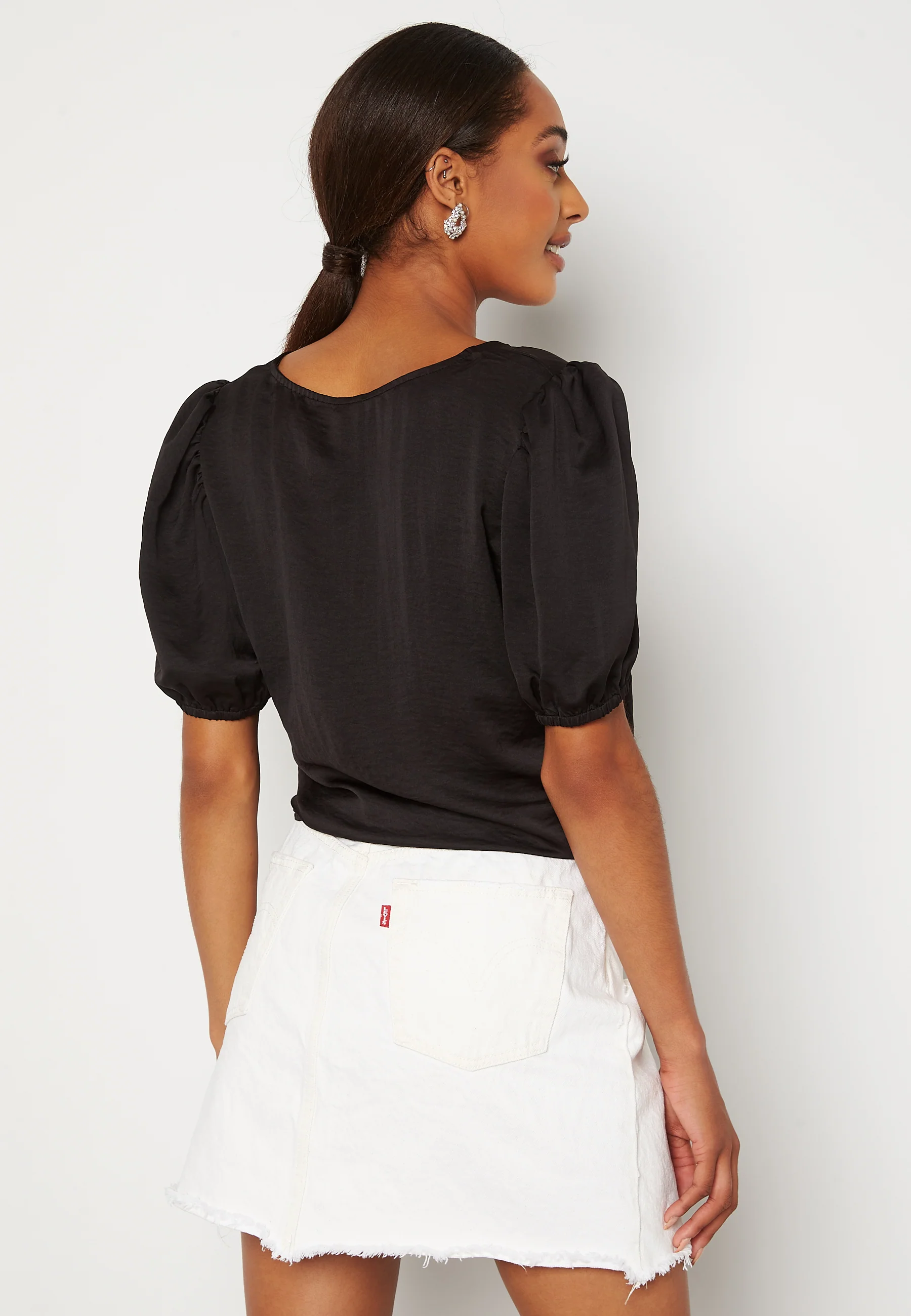 Sally SS Tie Shirt - Image 3