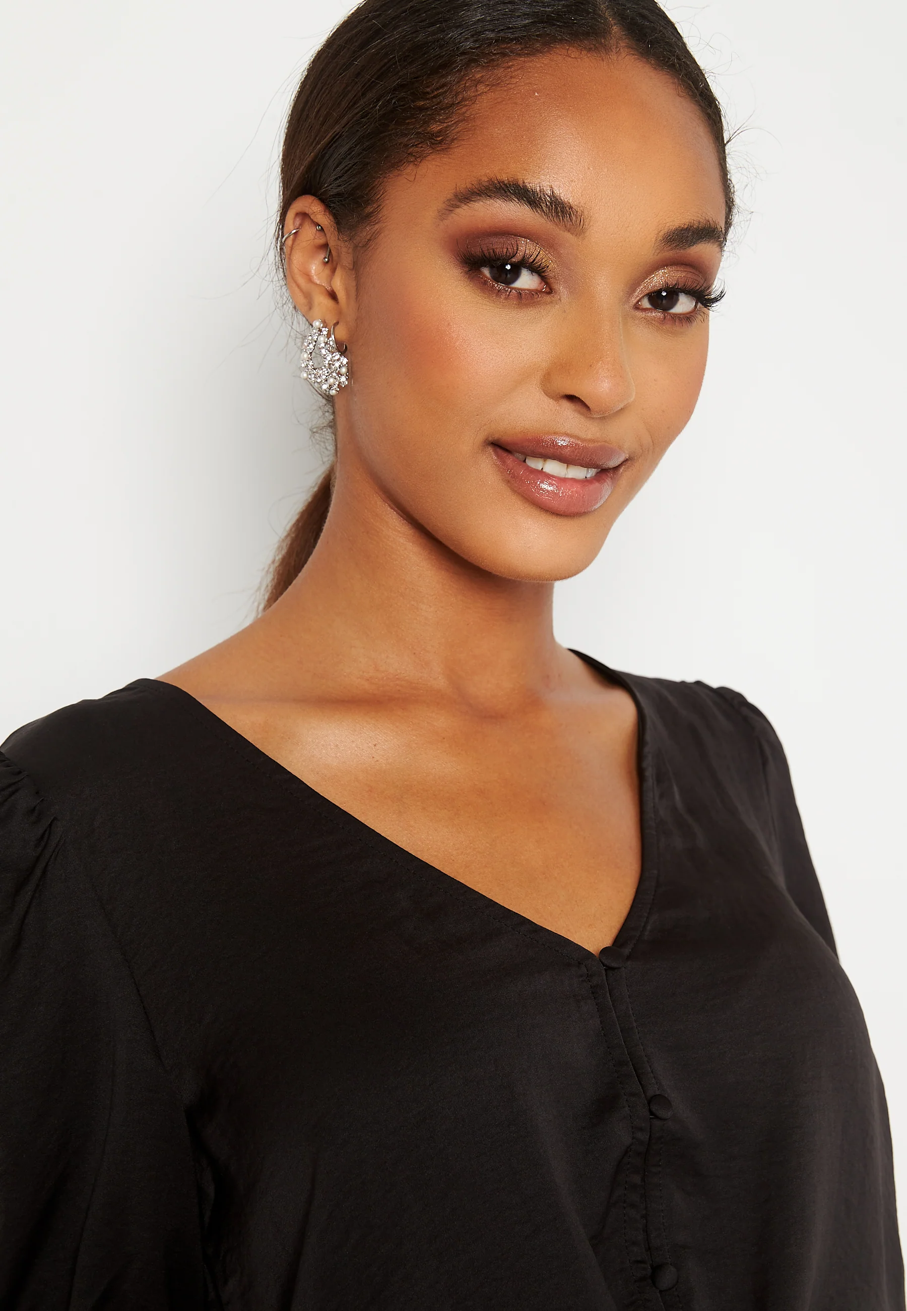 Sally SS Tie Shirt - Image 4