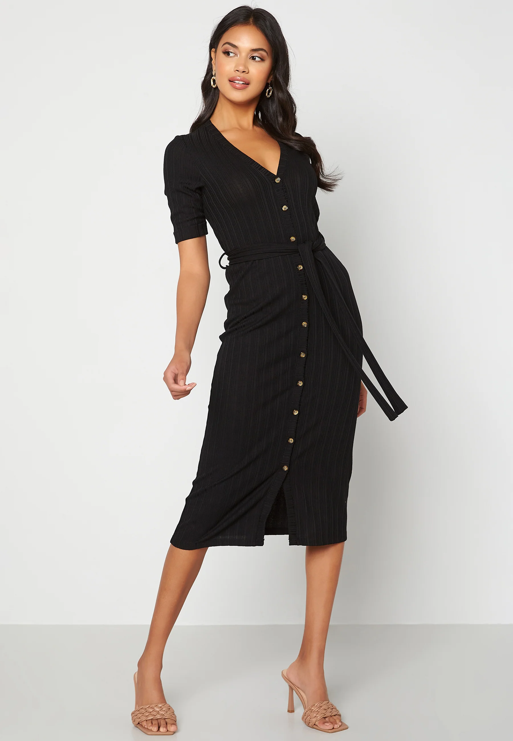 Sandie rib dress