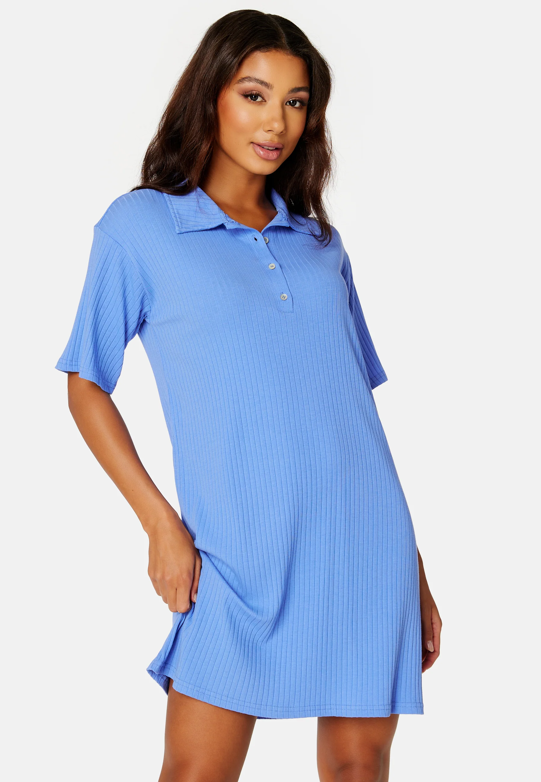Sandra SS Polo Dress - Image 4