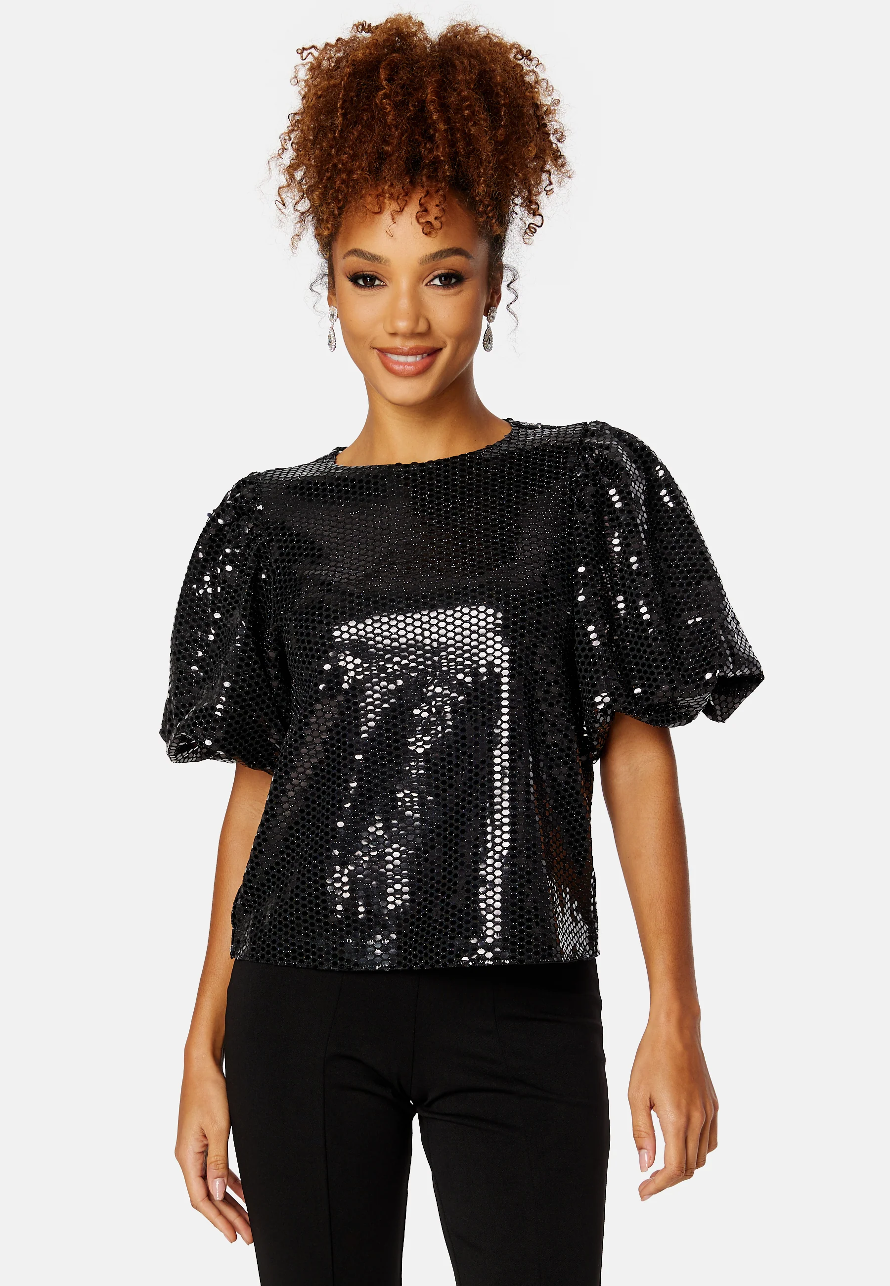 Sandy 2/4 O-Neck Top - Image 2