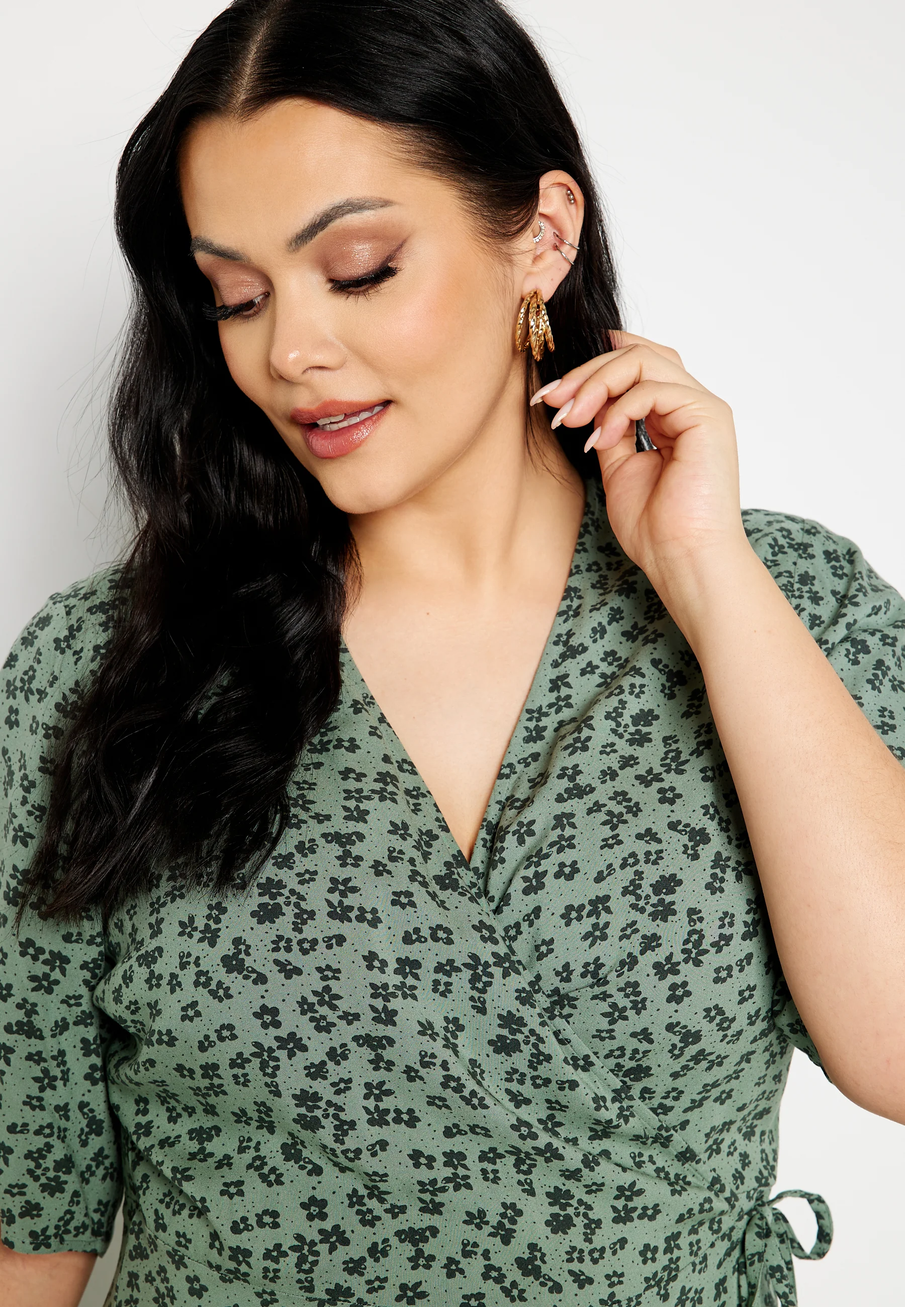 Sarai wrap dress - Image 8