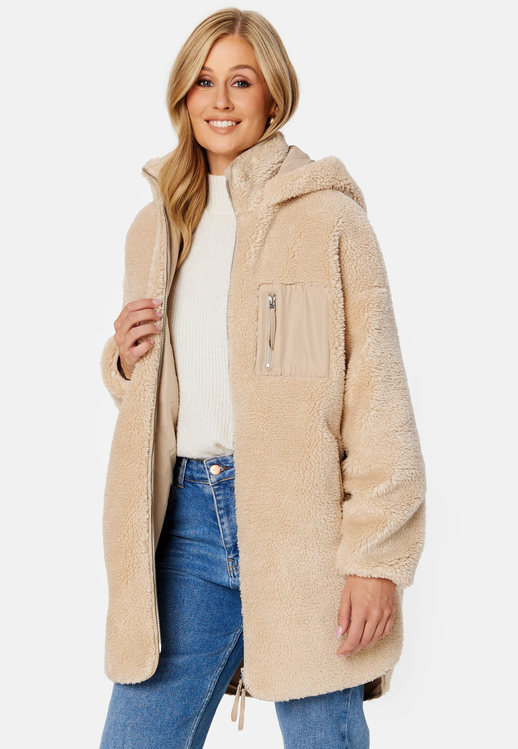 Sascha Sherpa Jacket - Image 2