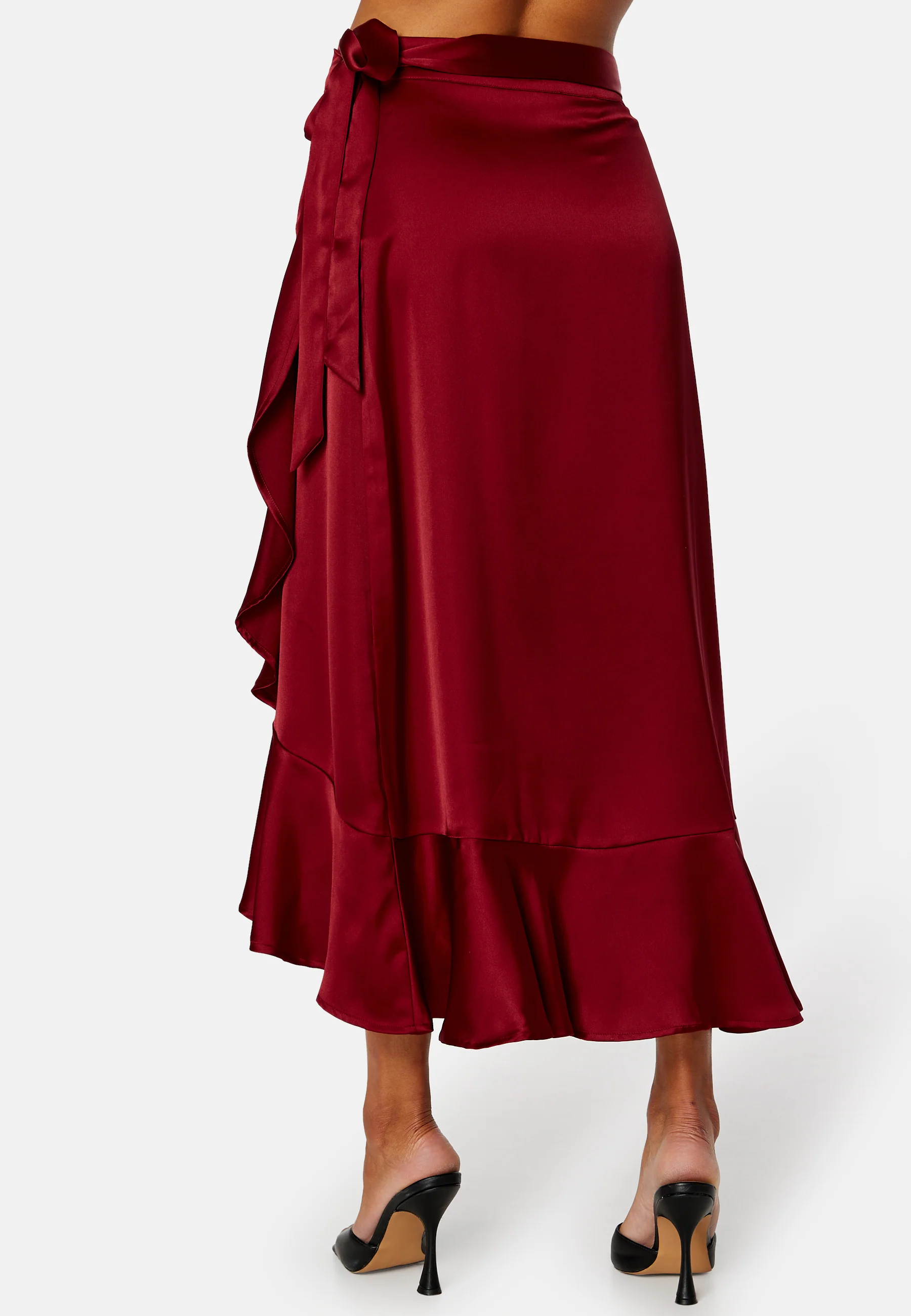Sateen Wrap Skirt A Fair - Image 3
