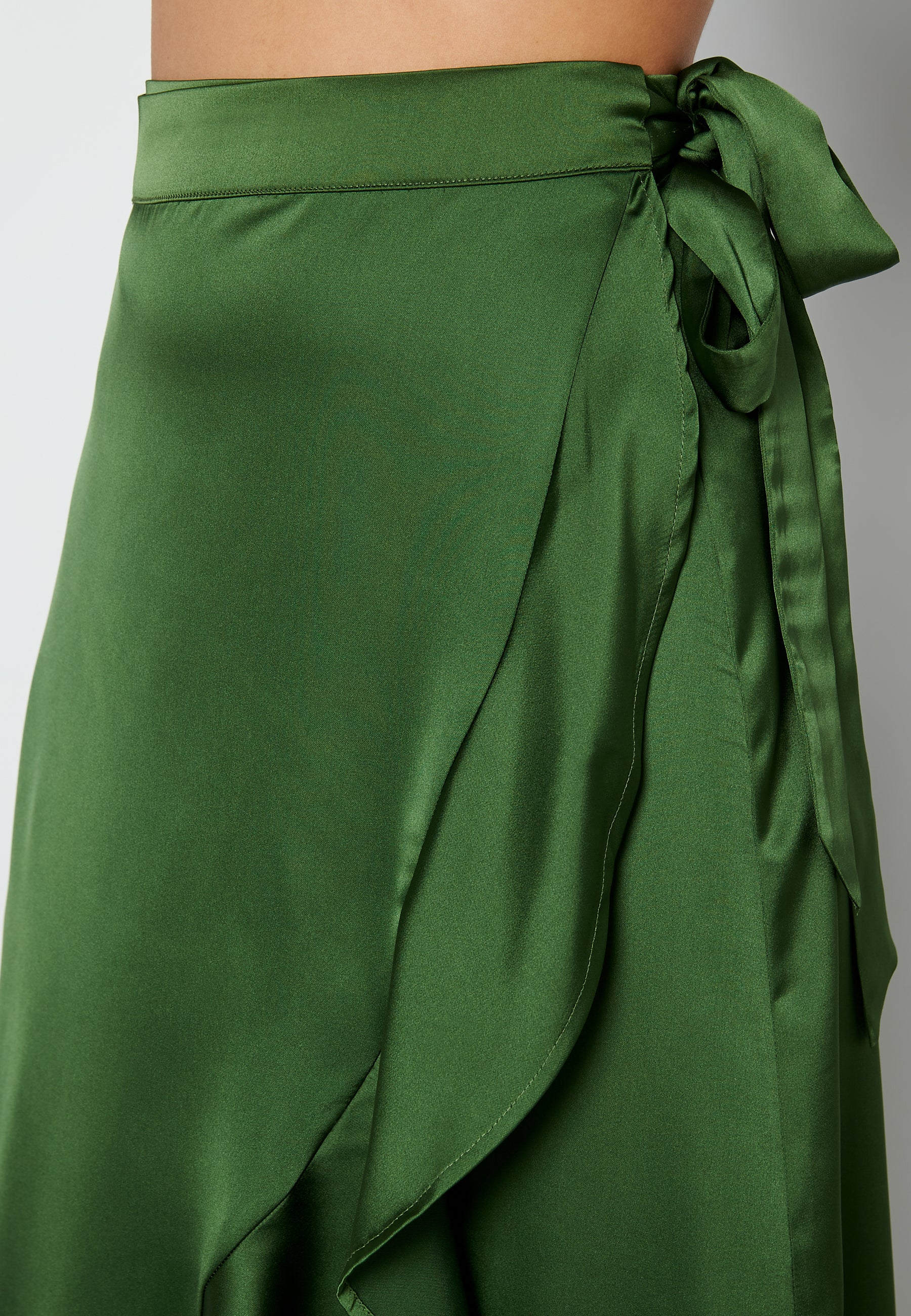 Sateen Wrap Skirt Fair - Image 4