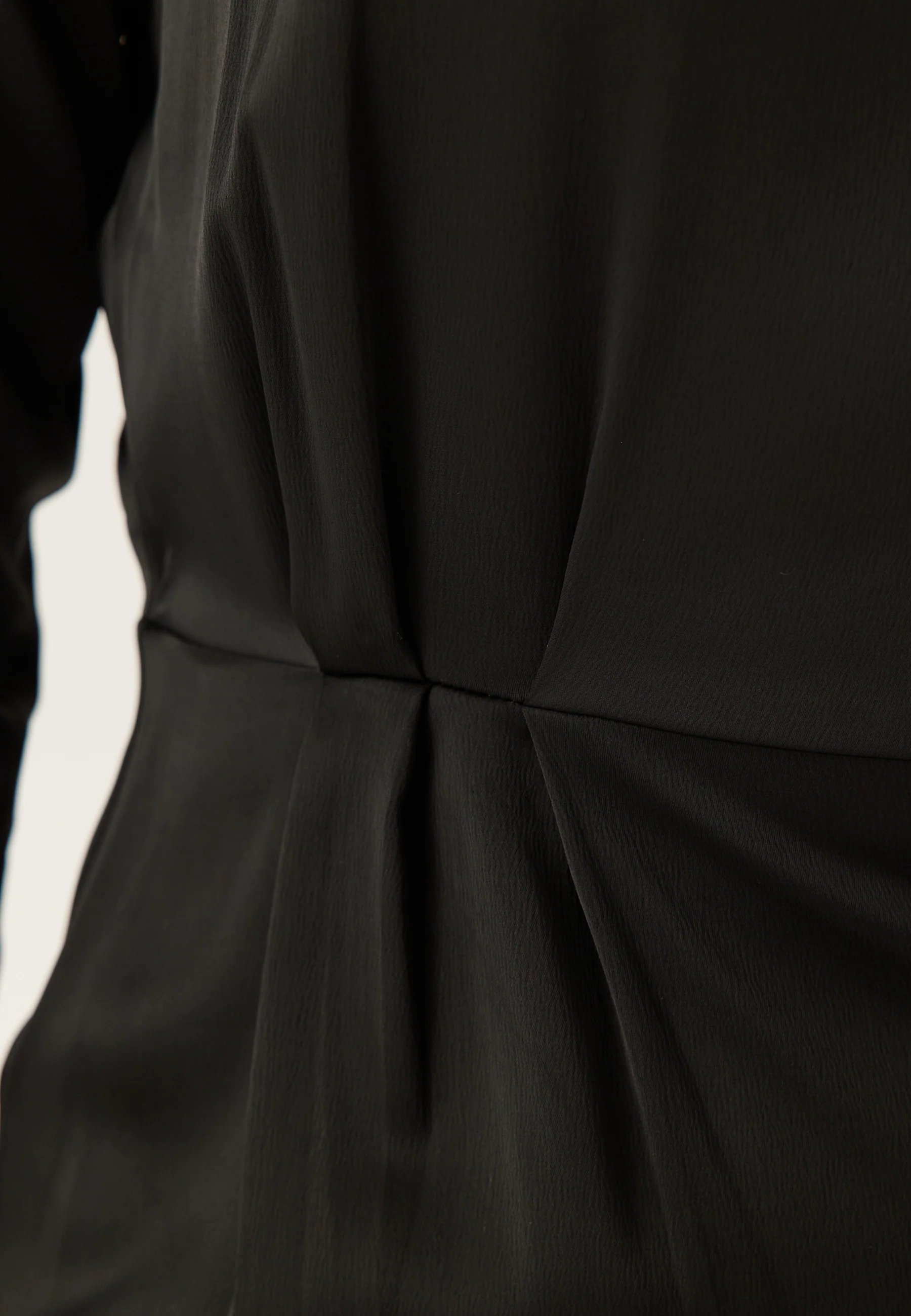 Satin Cowl Neck Midi Dress - Image 8