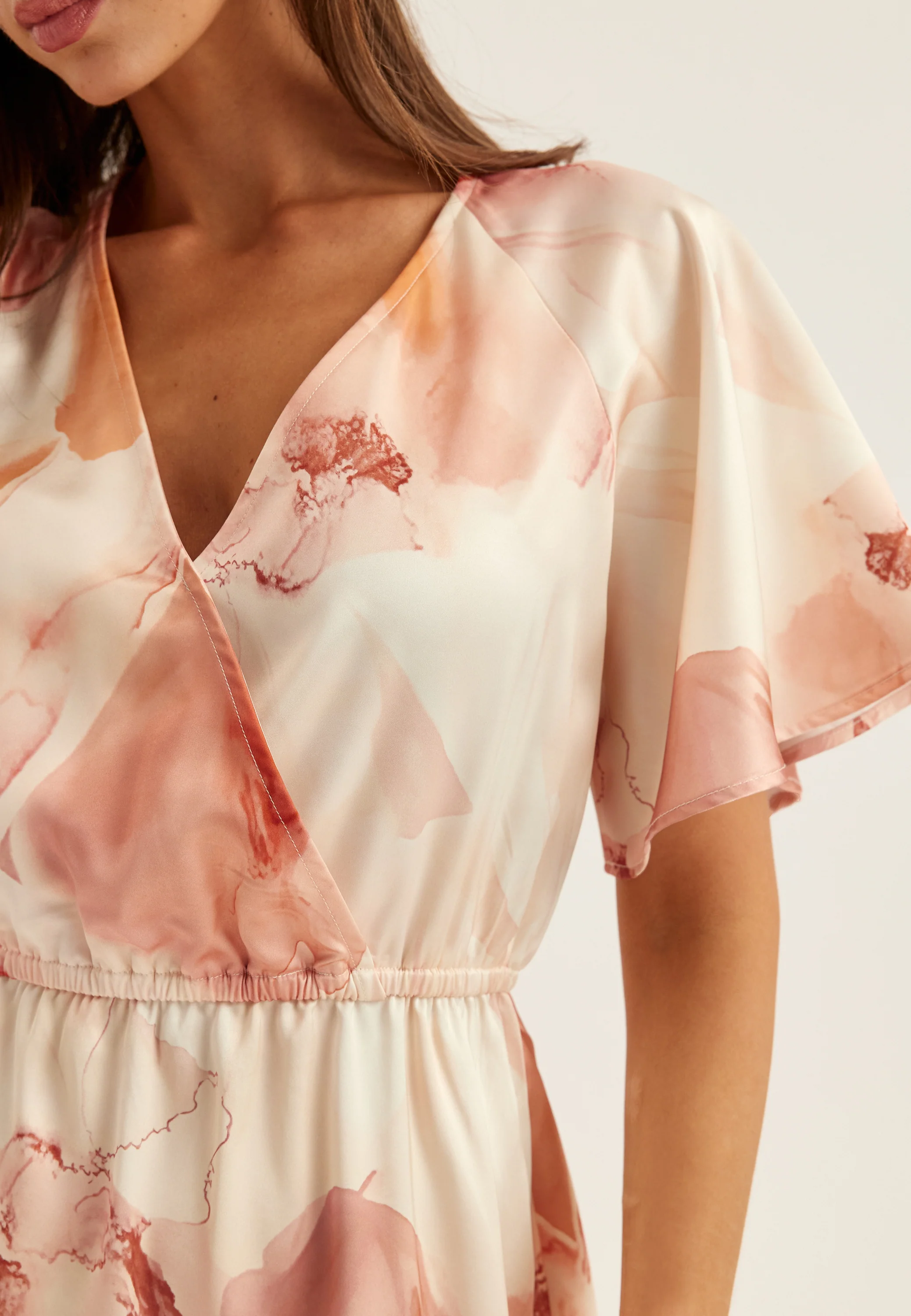 Satin Maxi Dress - Image 5