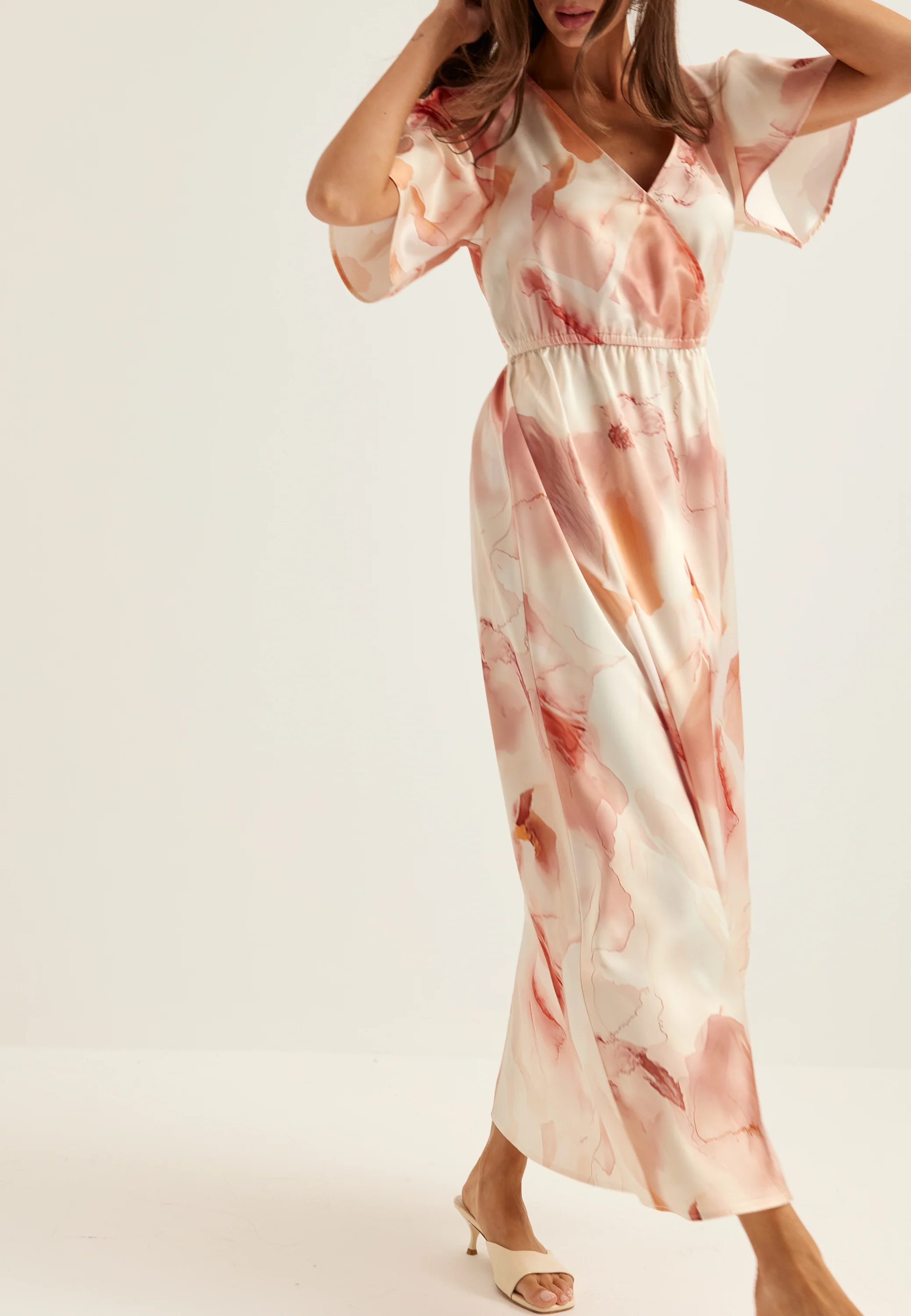 Satin Maxi Dress - Image 6