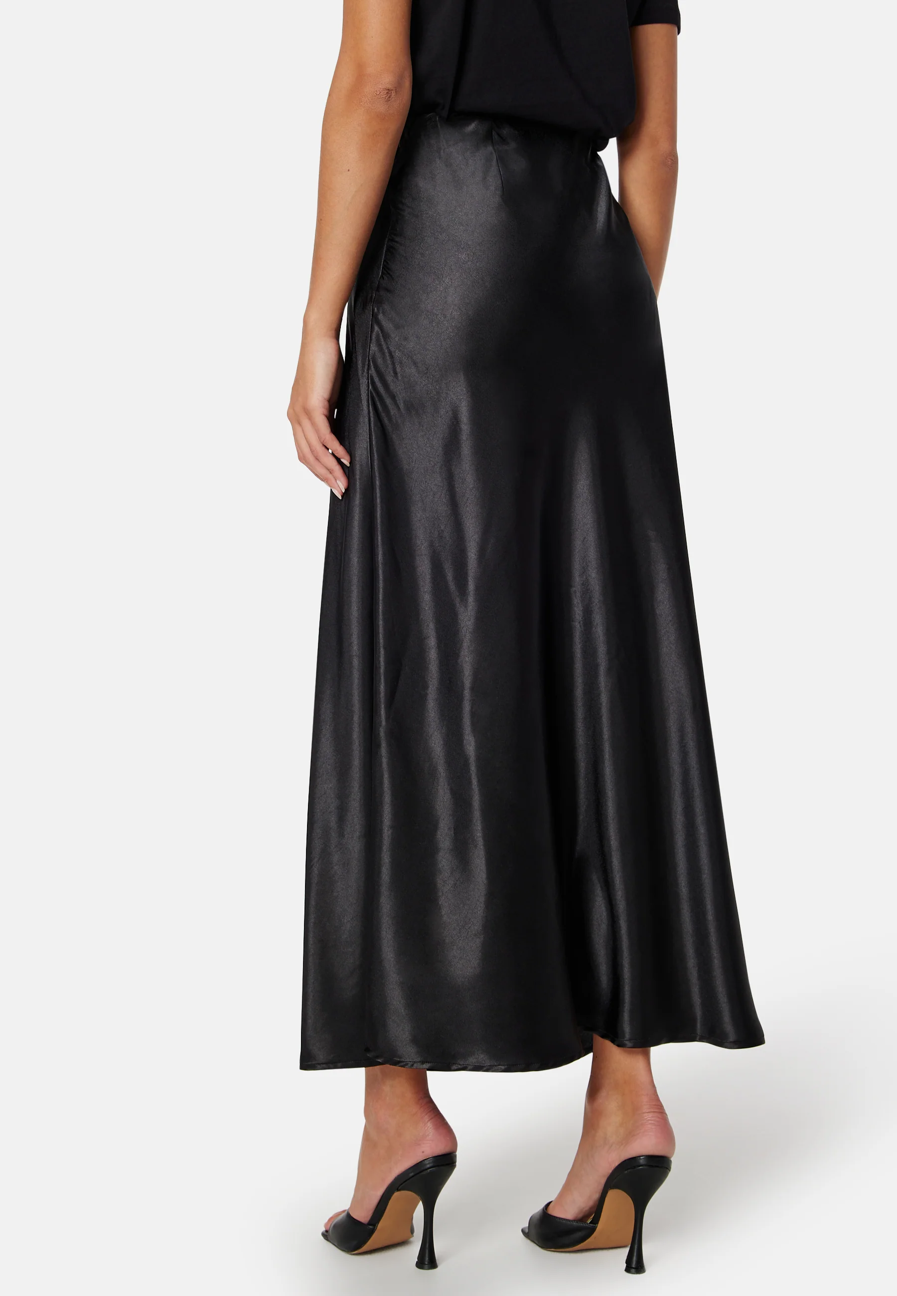 Satin Maxi Skirt - Image 3