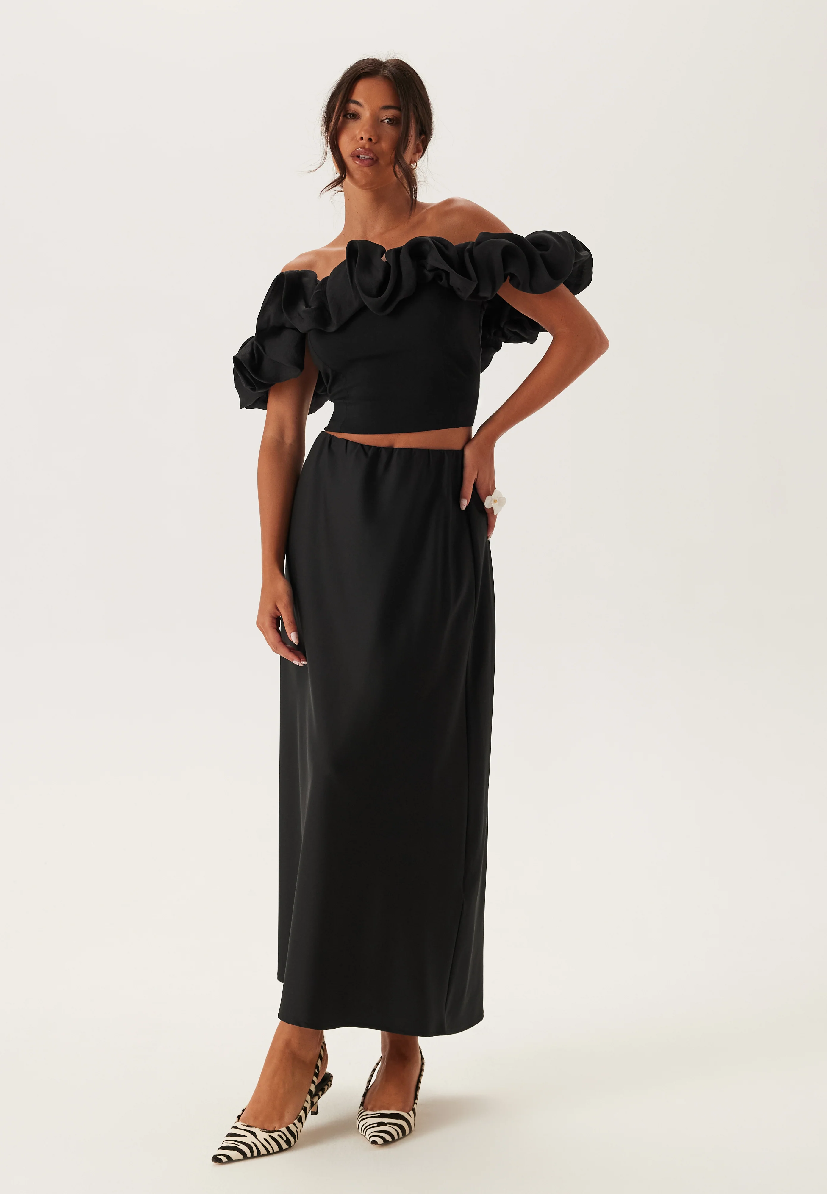 Satin Midaxi Skirt - Image 5