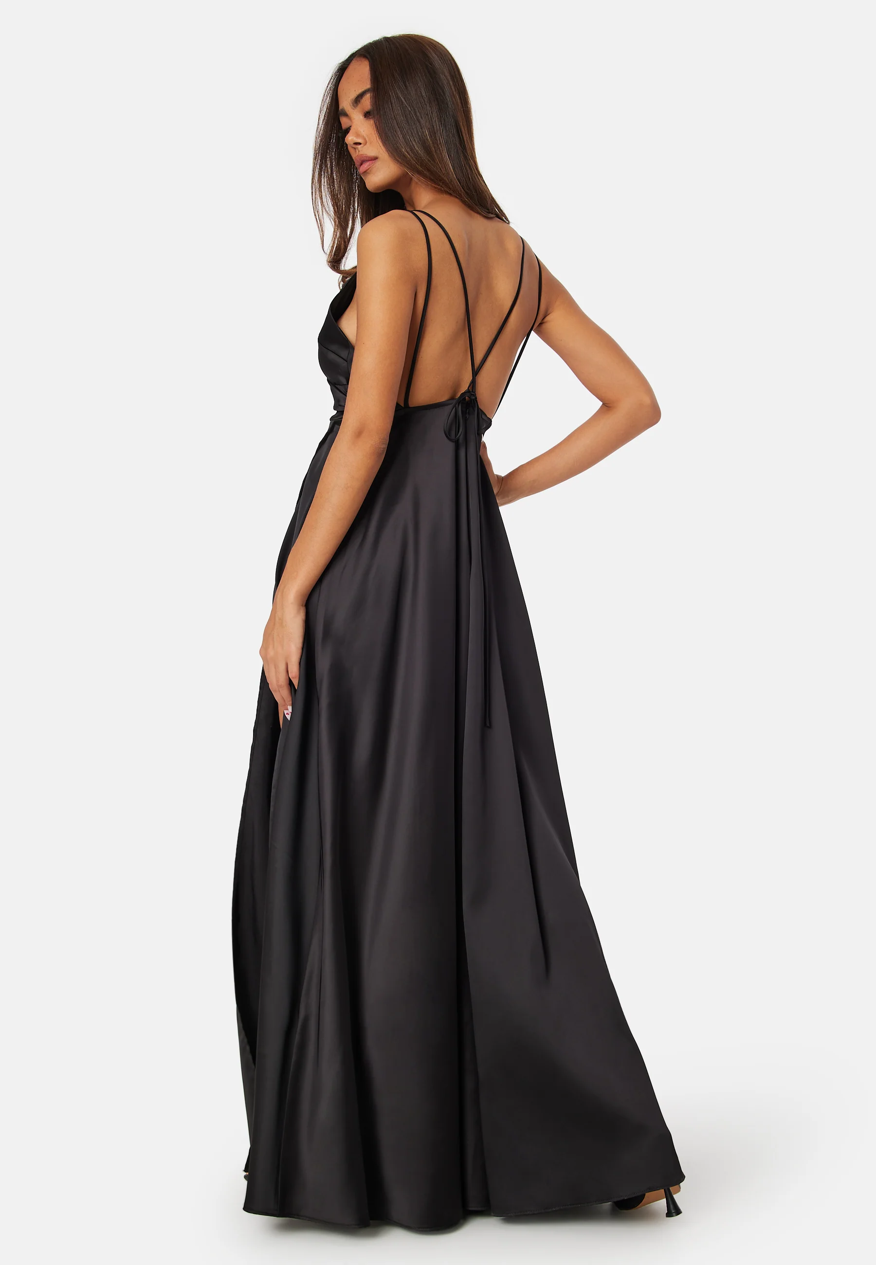Satin strap Gown - Image 3