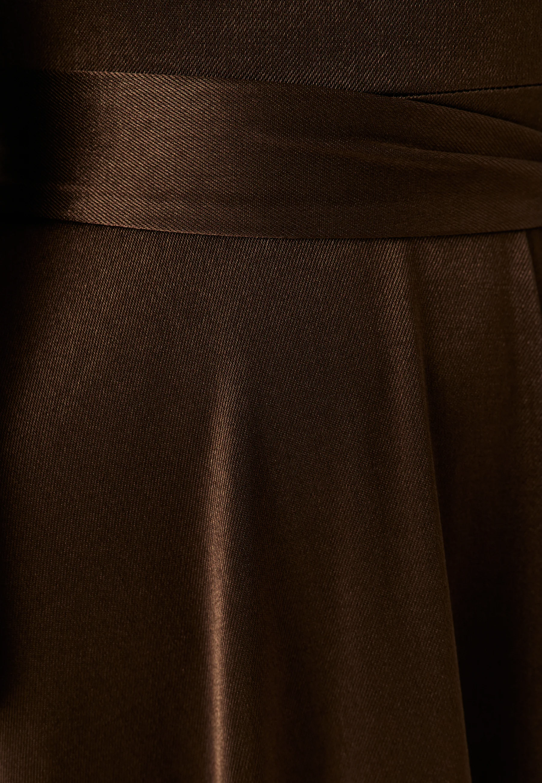 Satin Volume Sleeve Maxi Dress - Image 5