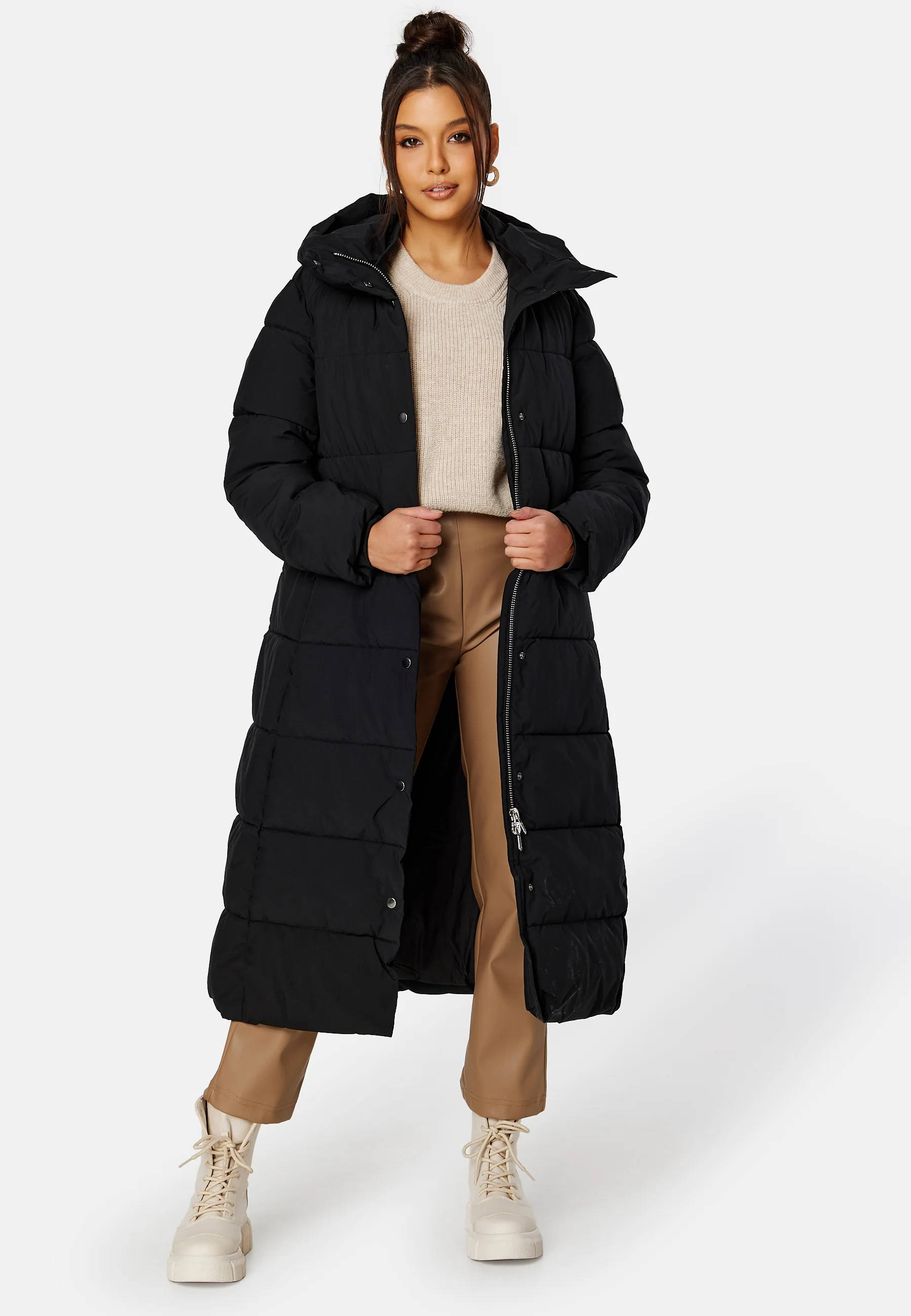 Savannah Long Puffer Coat - Image 2