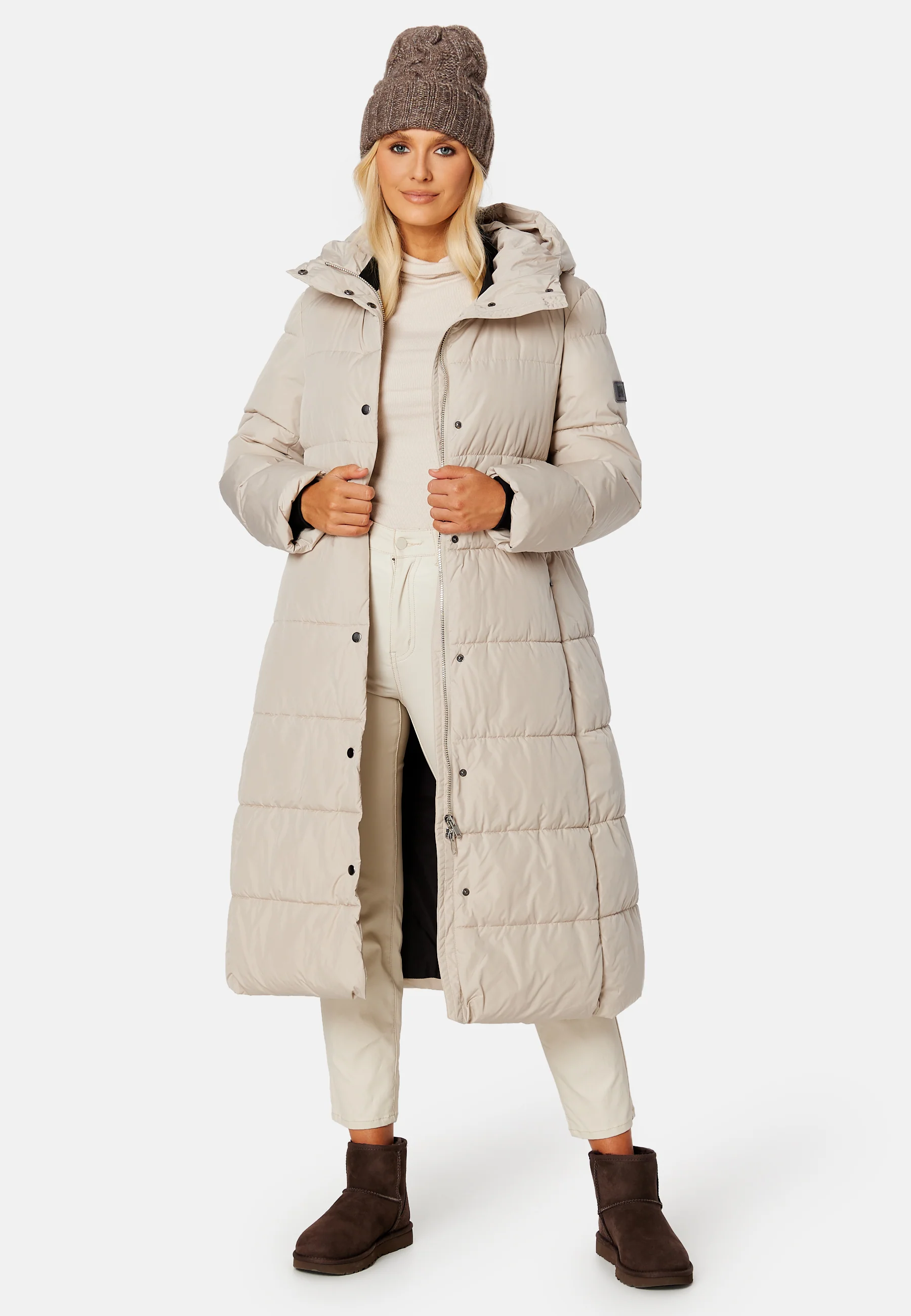 Savannah Long Puffer Coat - Image 2