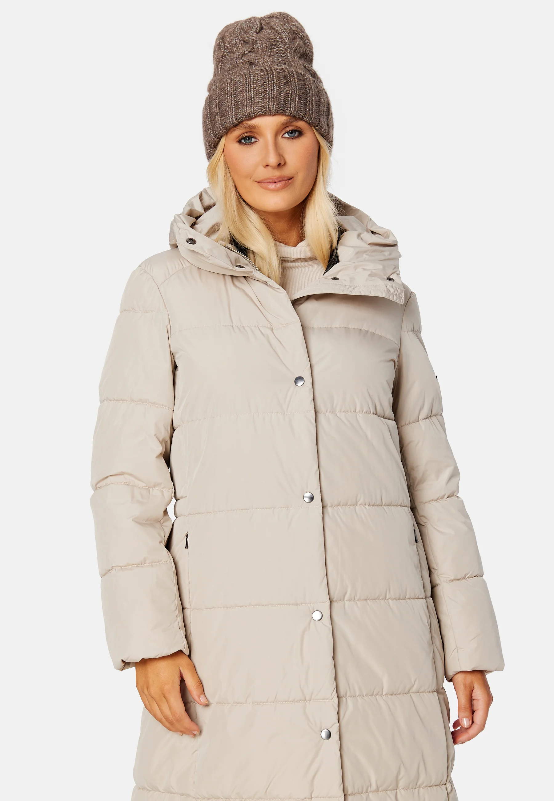 Savannah Long Puffer Coat - Image 4