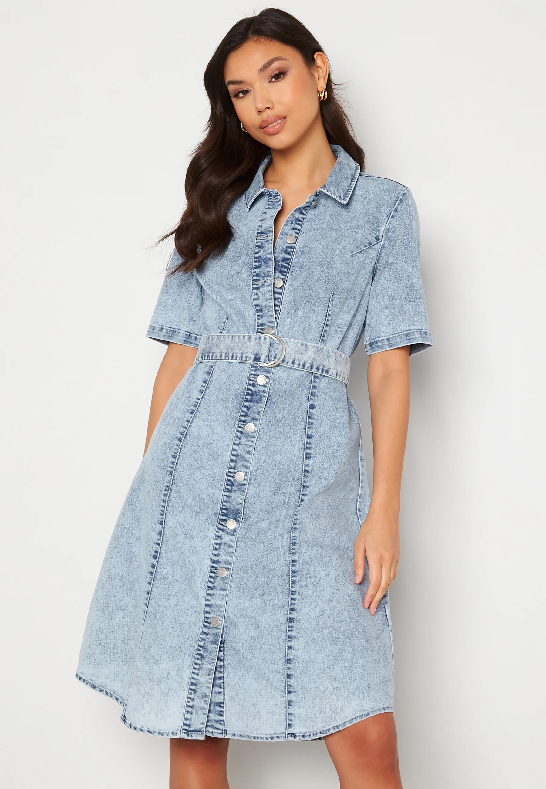 Say BLK Denim Dress