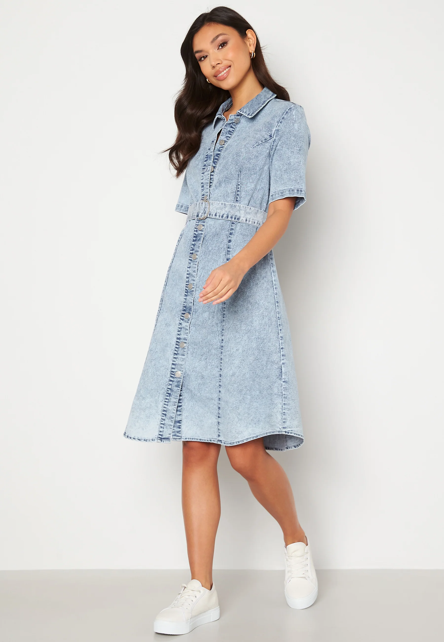 Say BLK Denim Dress - Image 2