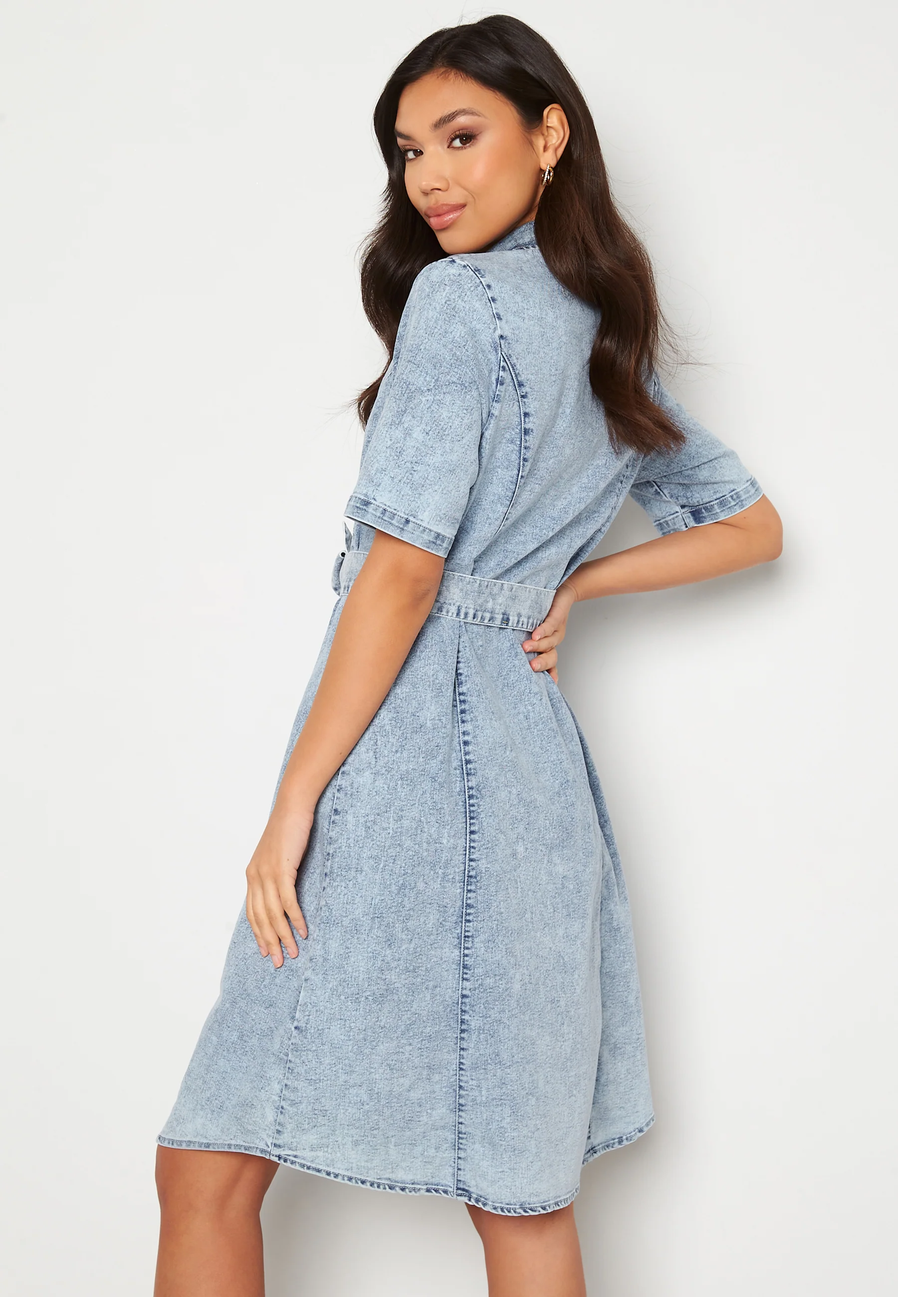 Say BLK Denim Dress - Image 3