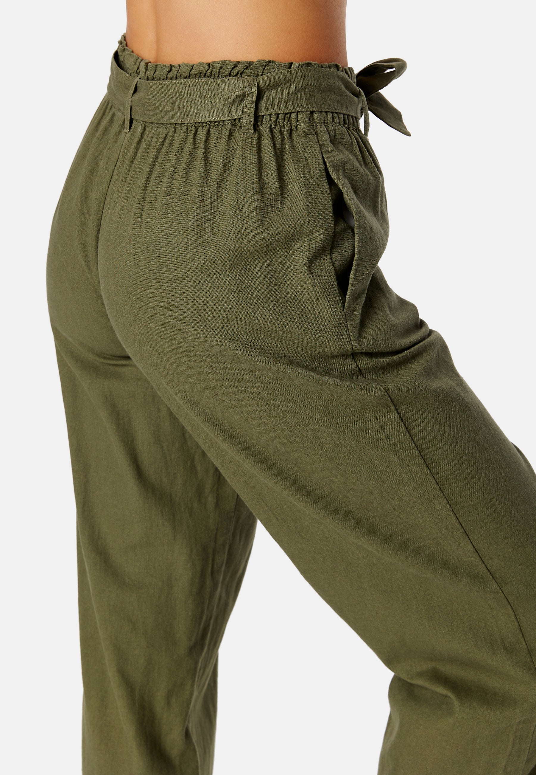 Say Linen Belt Pant - Image 2