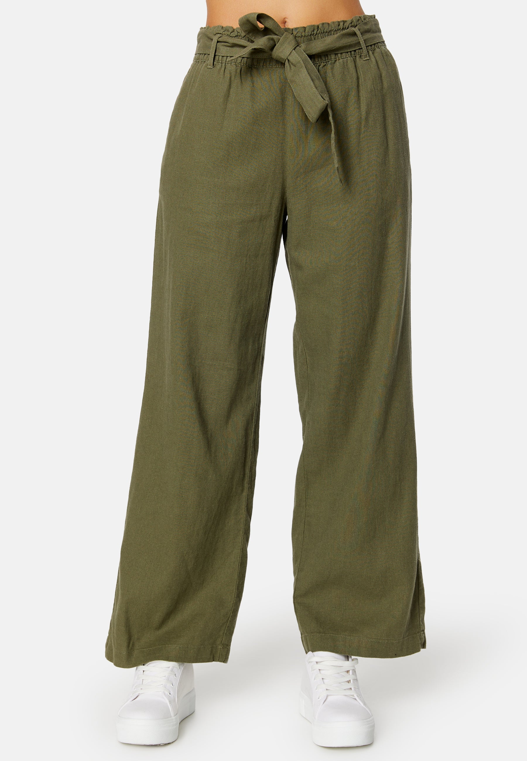 Say Linen Belt Pant - Image 4
