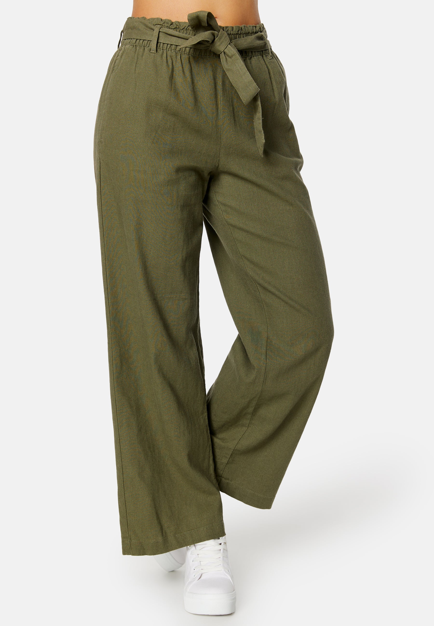 Say Linen Belt Pant - Image 5